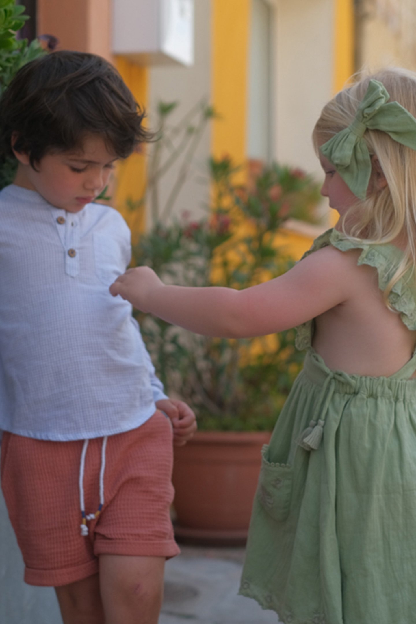 DRESS HUGUETTE OLIVE 3