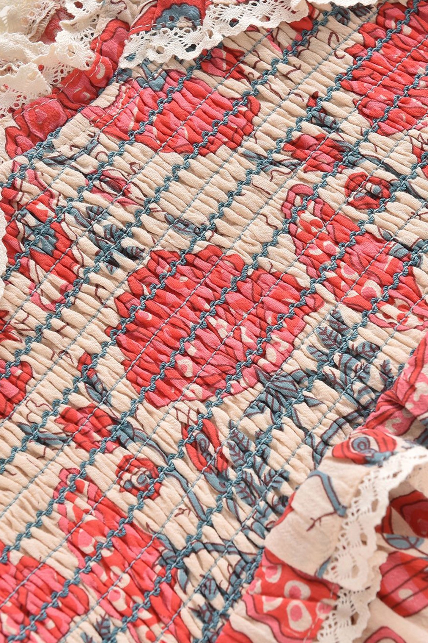 DRESS VEXA CREAM ENDLESSFLOWERS 8