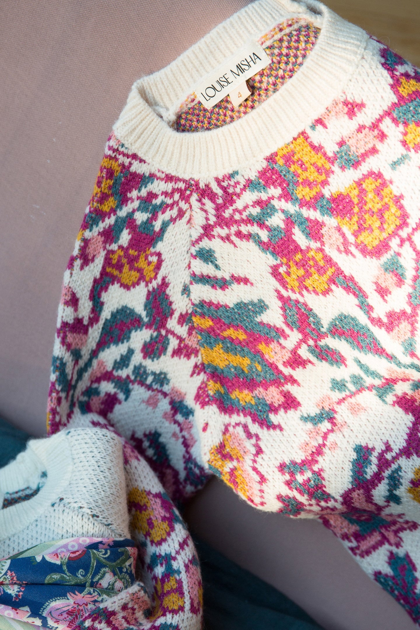 JUMPER TSAR CREAM SAVAGE GARDEN 5