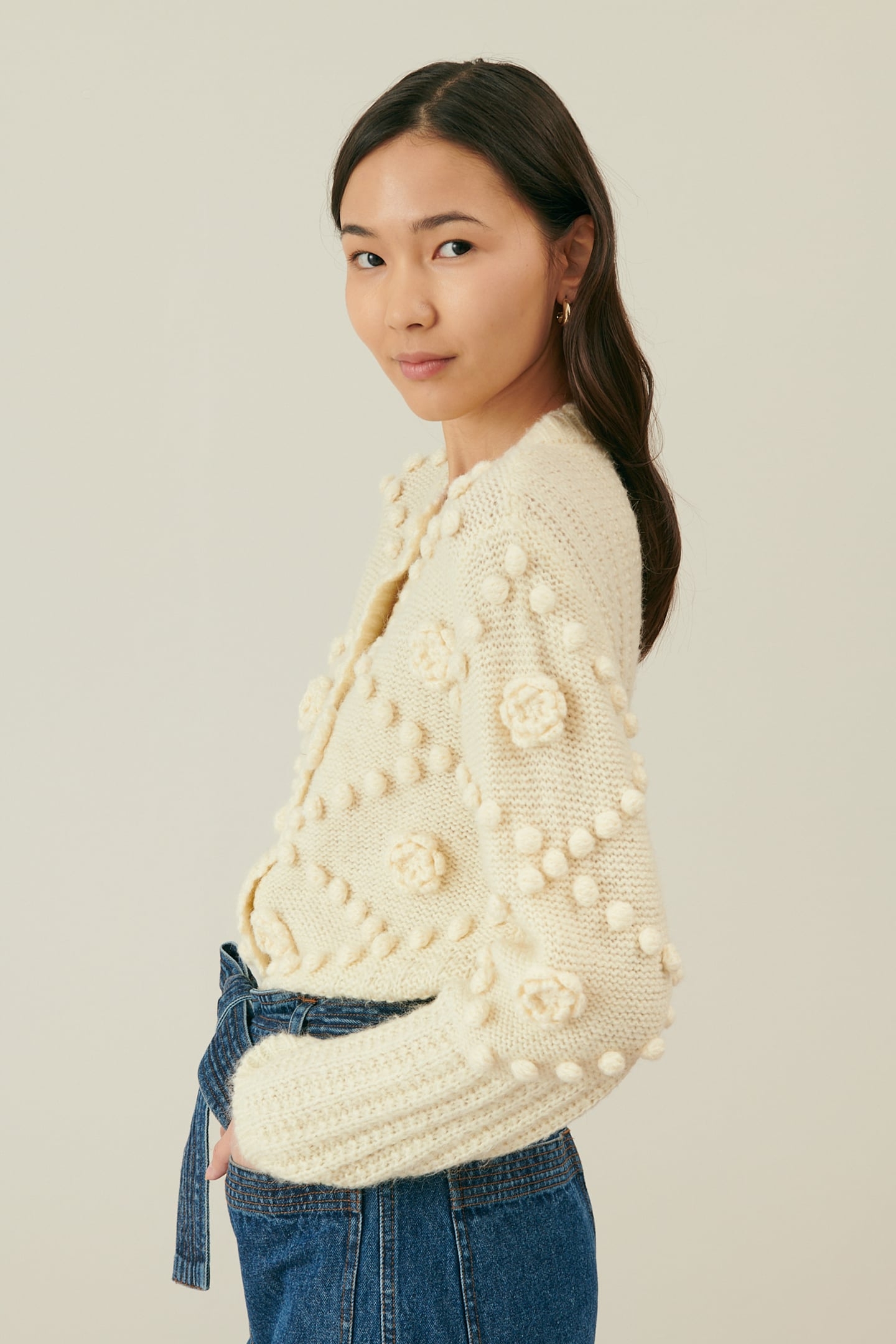 CARDIGAN SANDY CREAM 4