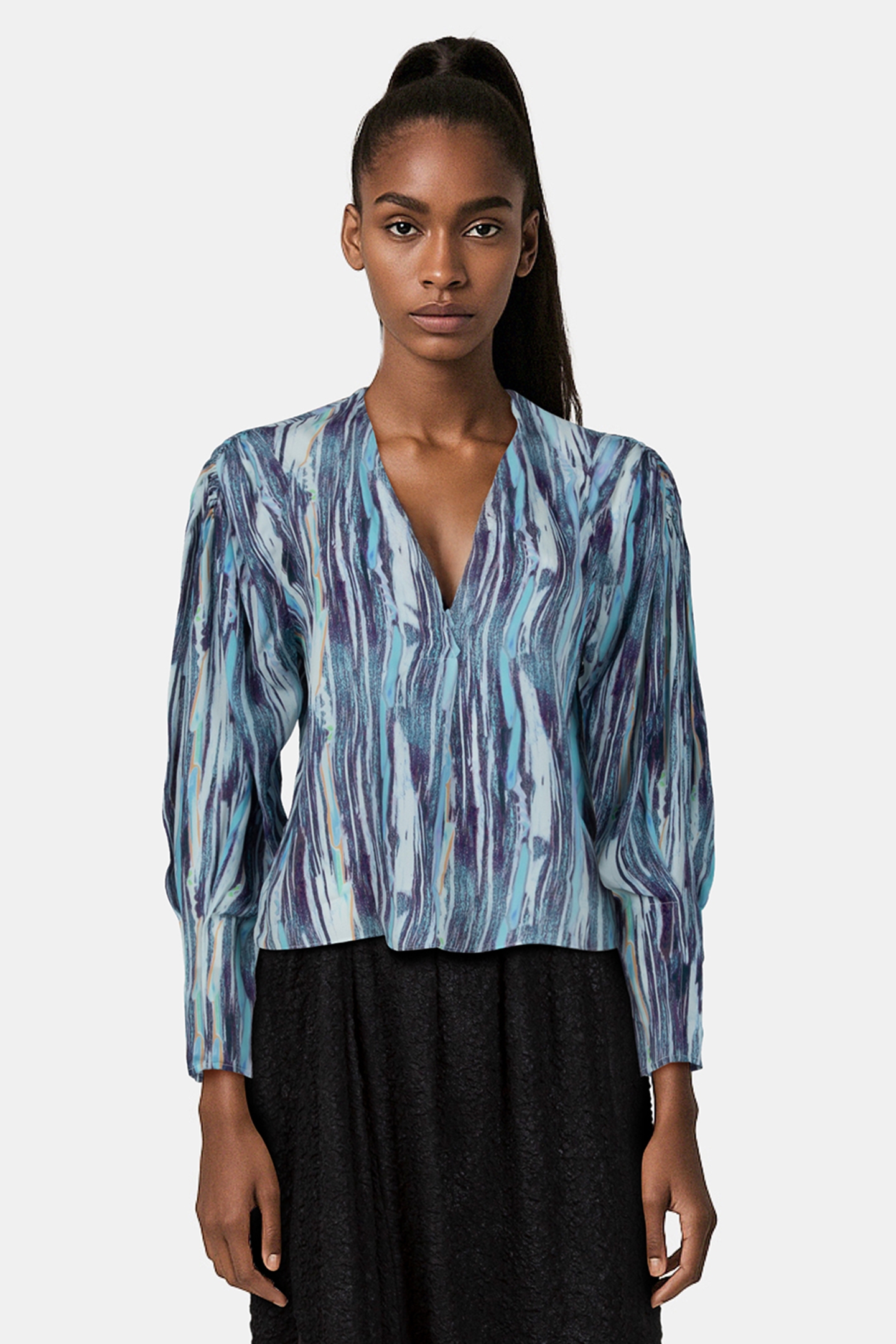 ISADO TOP MIXED BLUE 1