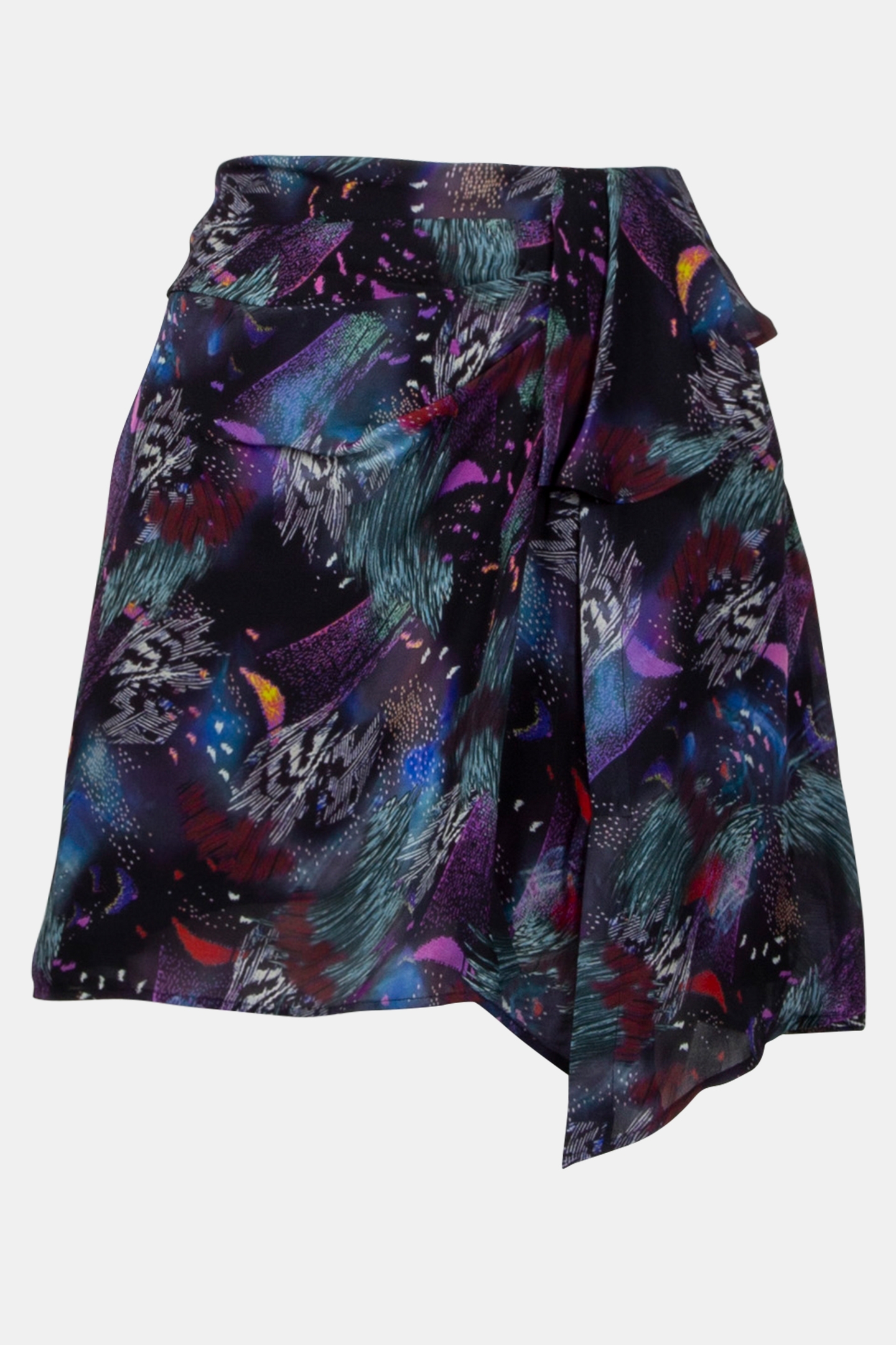 CARUSO SKIRT PURPLE/MULTICO 3