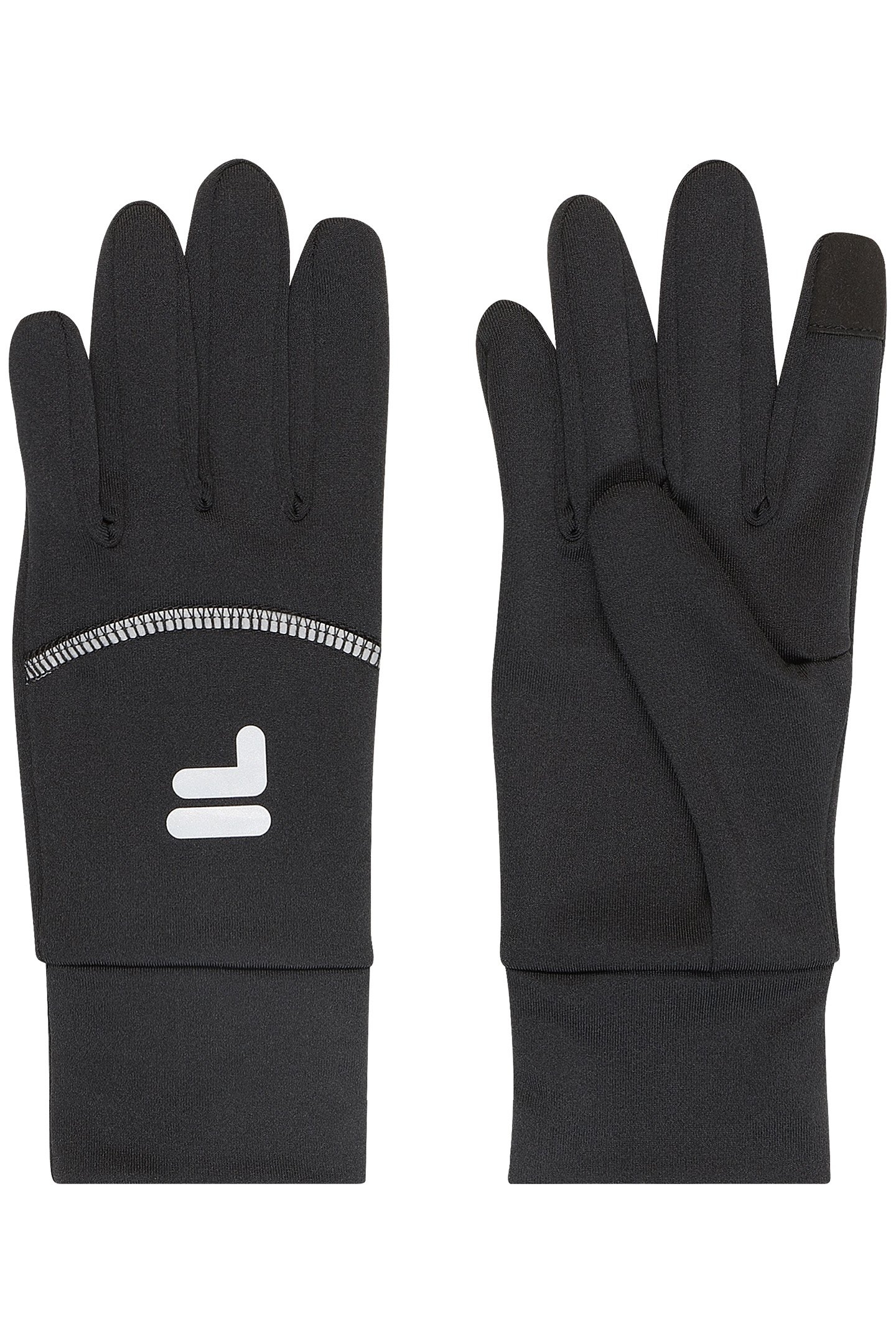 ROSSMOOR RUNNING GLOVES BLACK 1