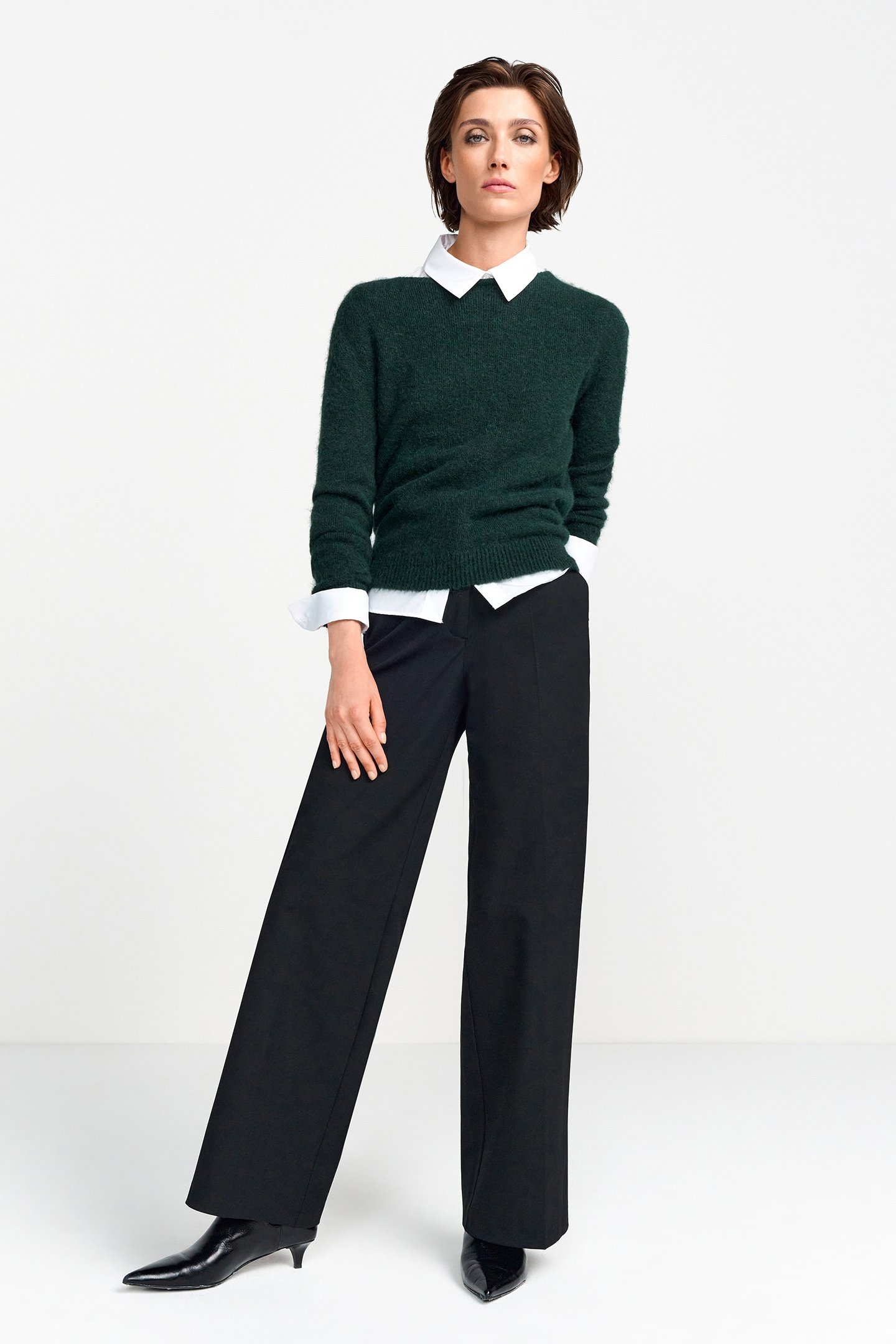 COZY CREW NECK RECYCLED MIDNIGHT JADE 1