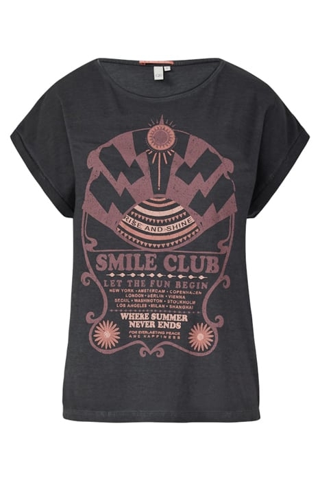 S.OLIVER-QS T-SHIRTS BLACK 4