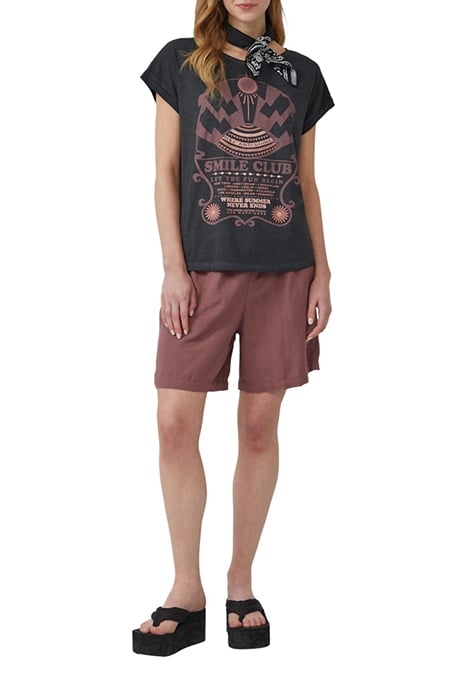 S.OLIVER-QS T-SHIRTS BLACK 2