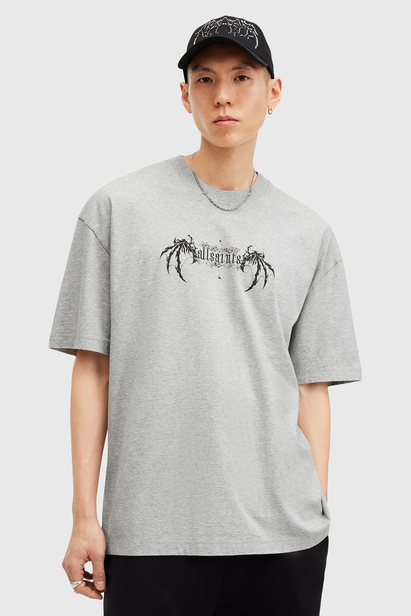 ANGELIC SS CREW GREY MARL 1