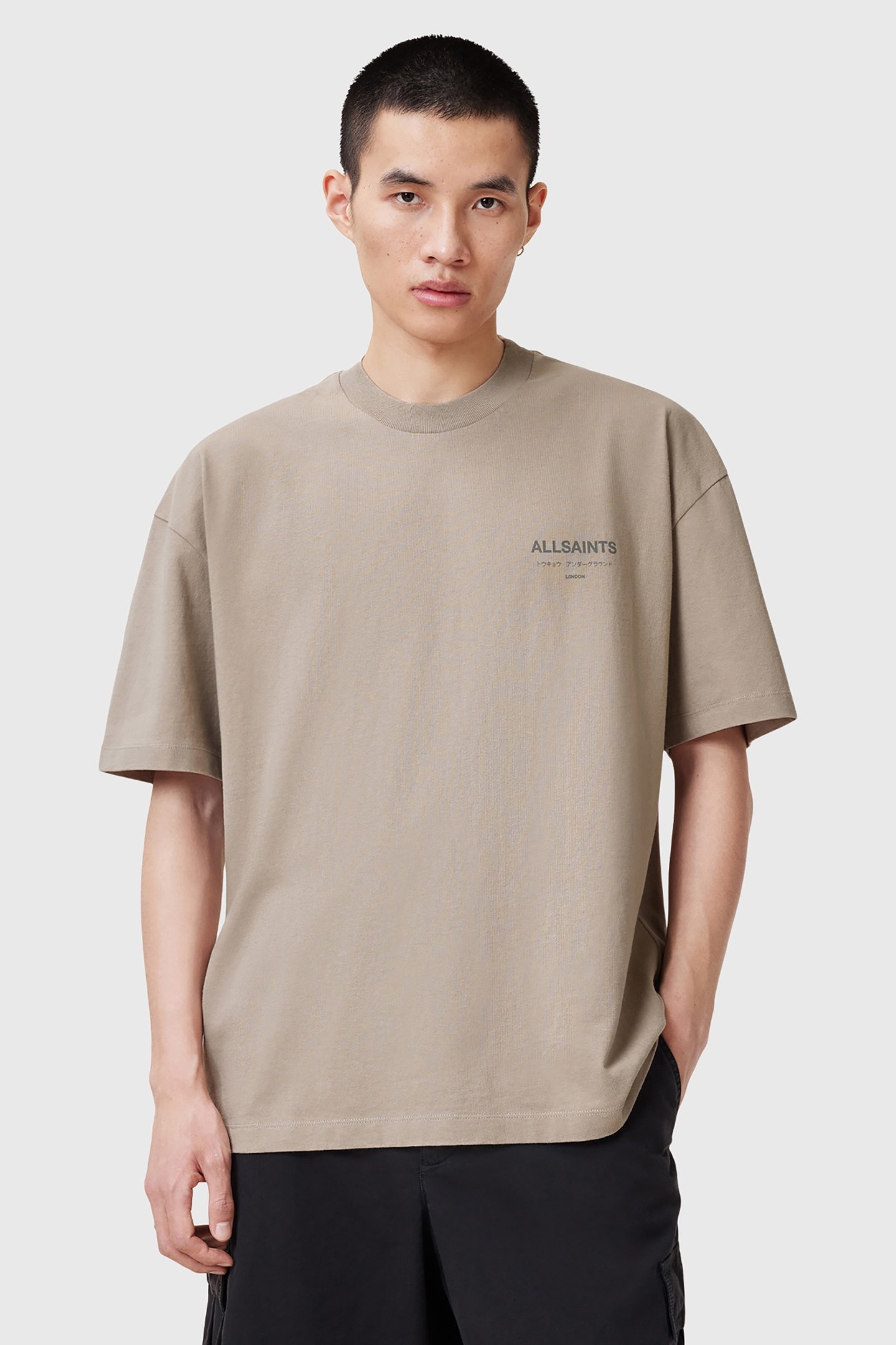 UNDERGROUND SS CREW STONE TAUPE 1