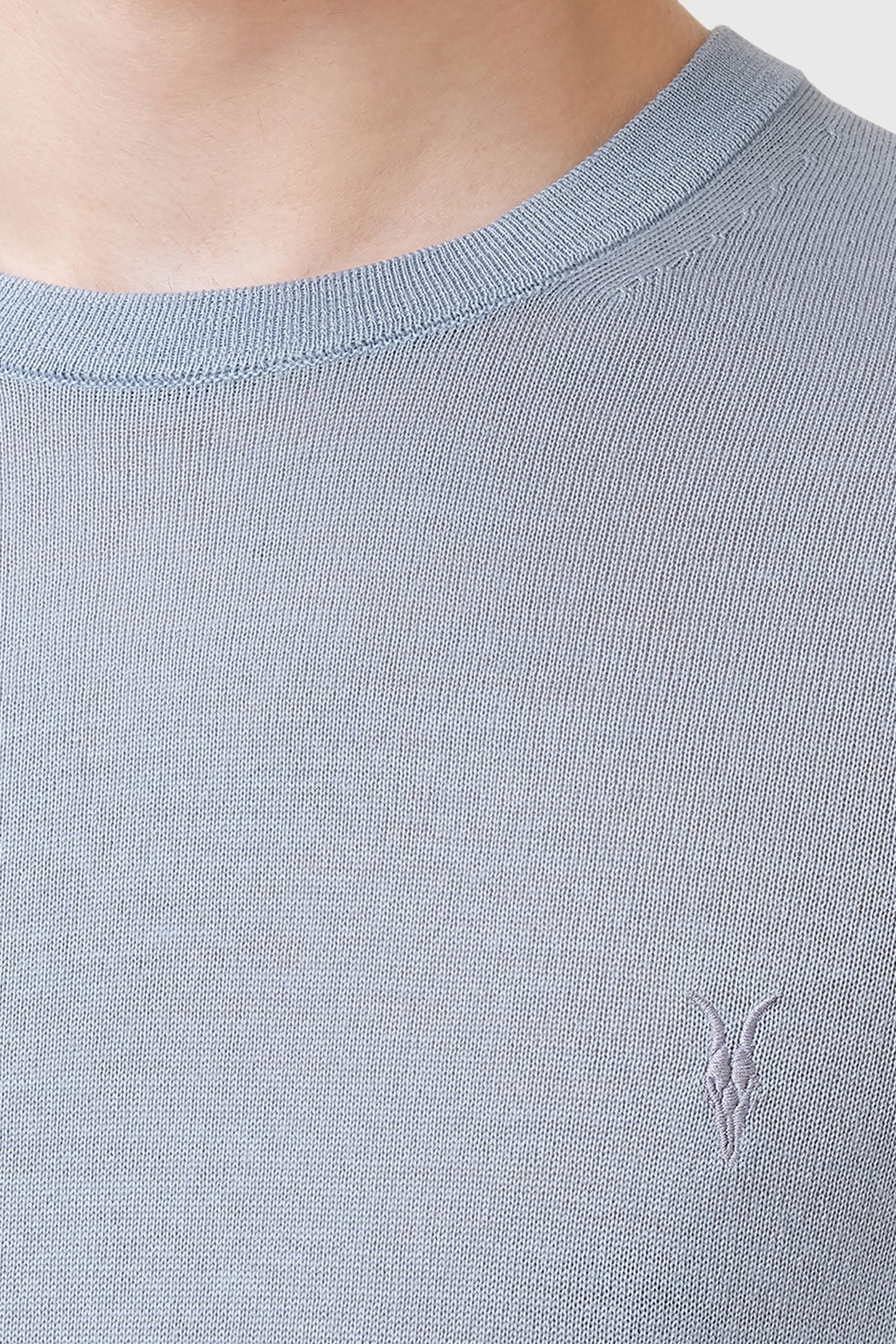 MODE MERINO CREW WILLOW BLUE 8