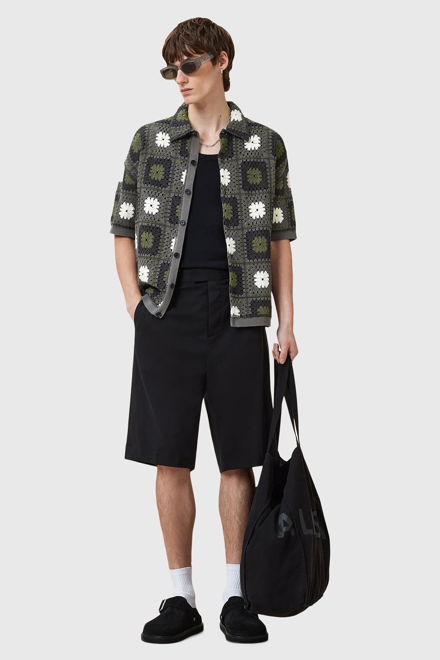 MANDON CARDIGAN GREEN MULTI 3