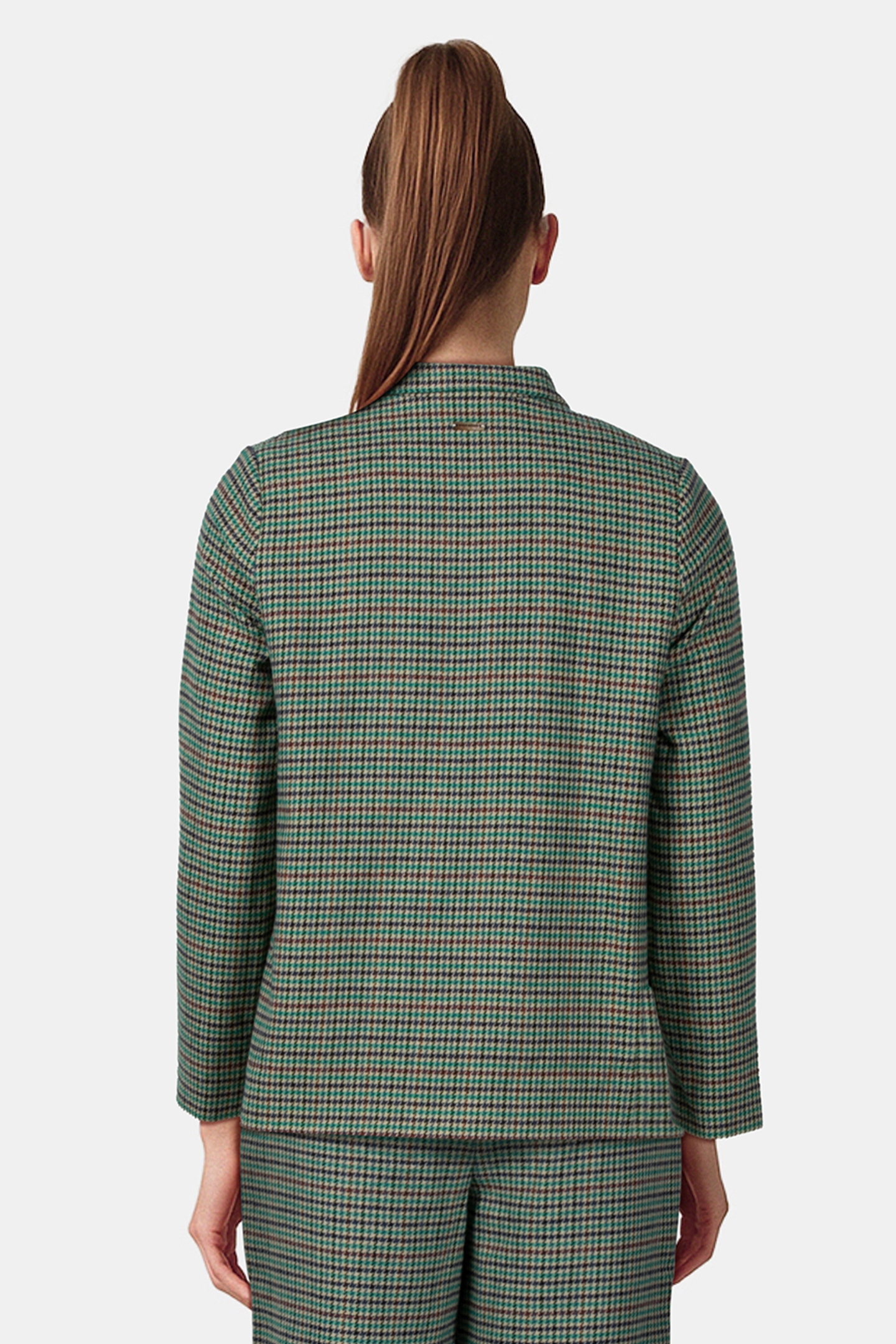 CHECKED BLAZER 2 BUTTONS MULTI 3