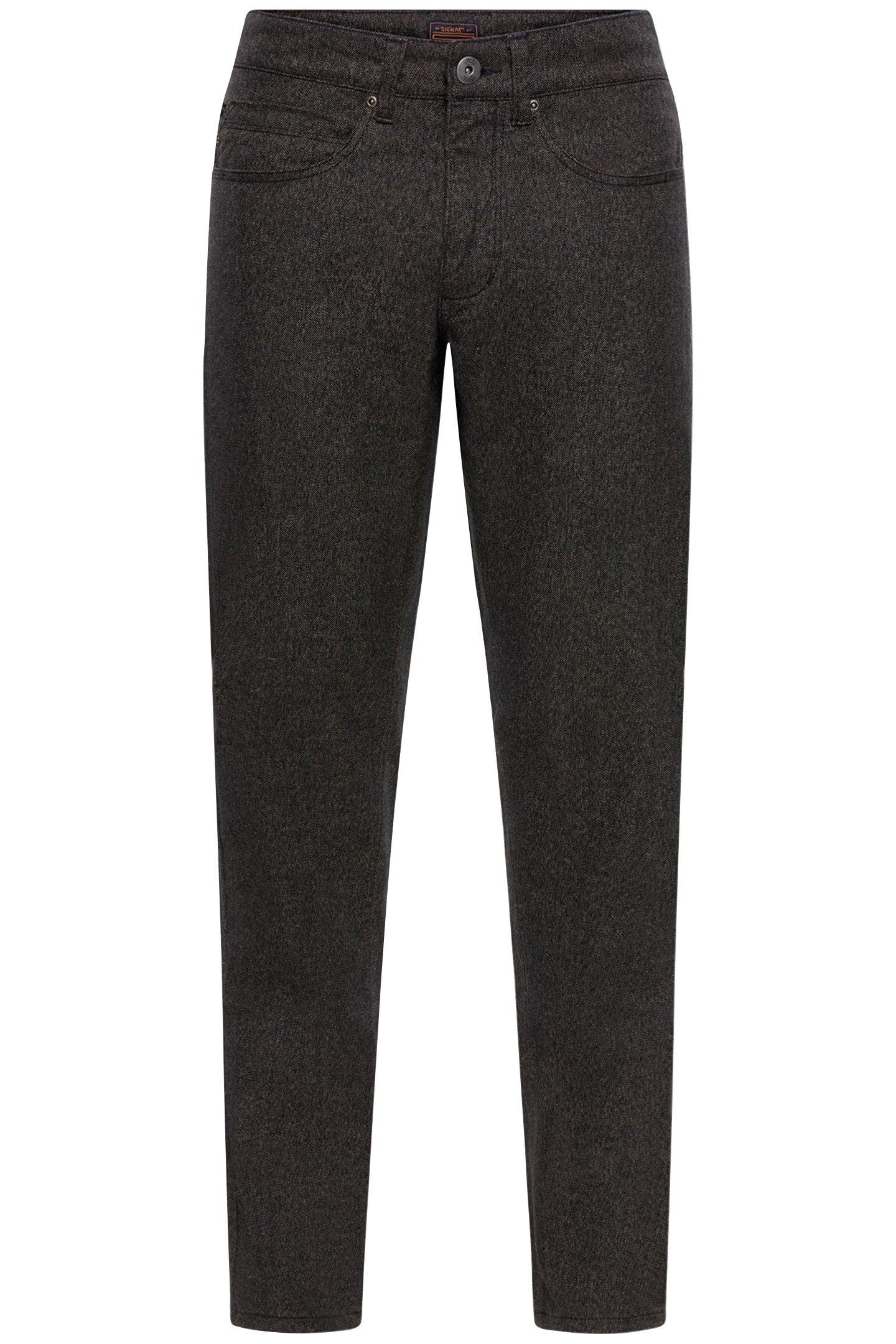 ODAMSI WOOL LOOK PANTS BLACK 4