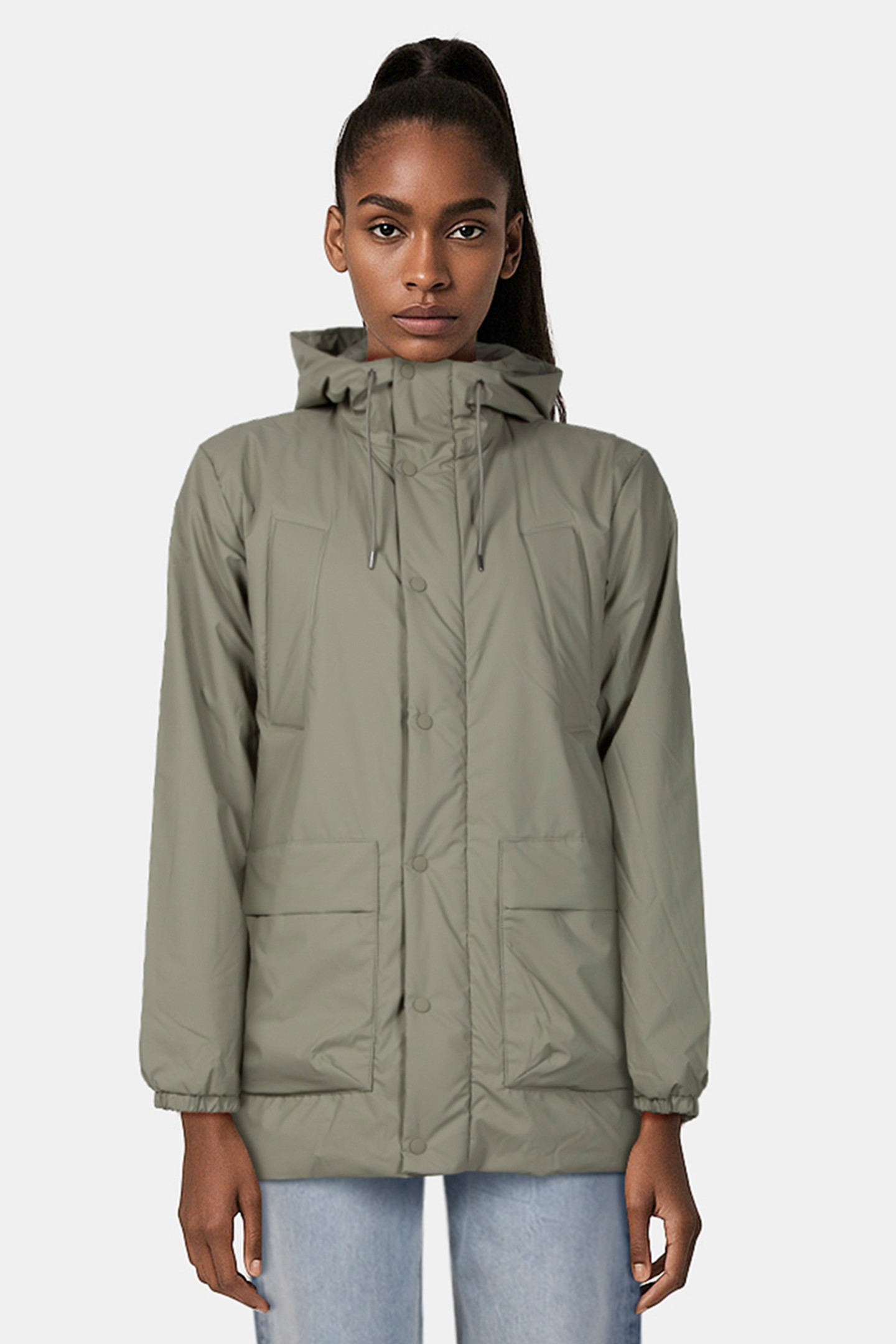 UNISEX LOHJA LONG INSULATED CARGO JACKET W3T2 DRIFT 4