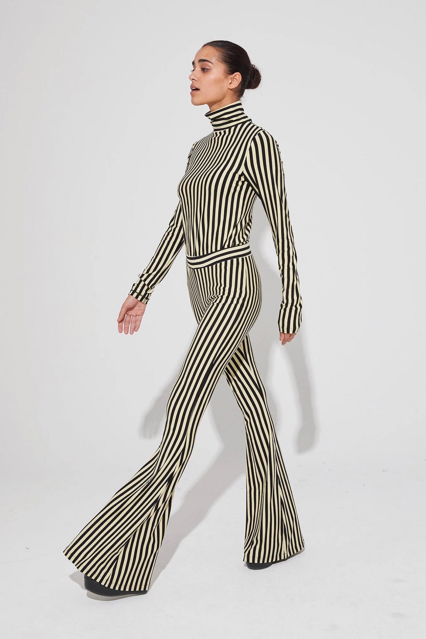 ERICA FLARED LEGGINGS YELLOW 4