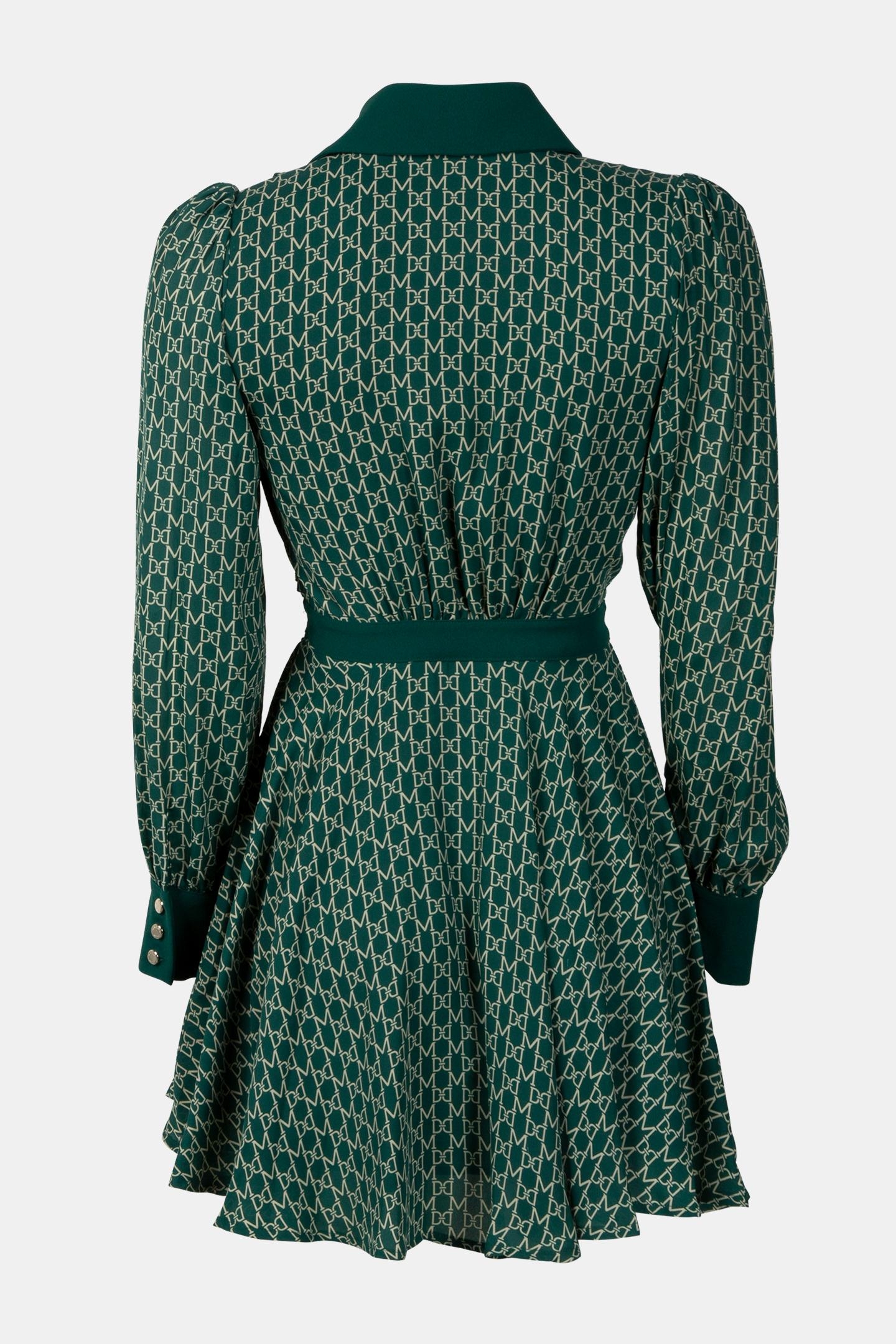 EDITH CHEMISIER DRES NEW MONOGRAM GREEN 4