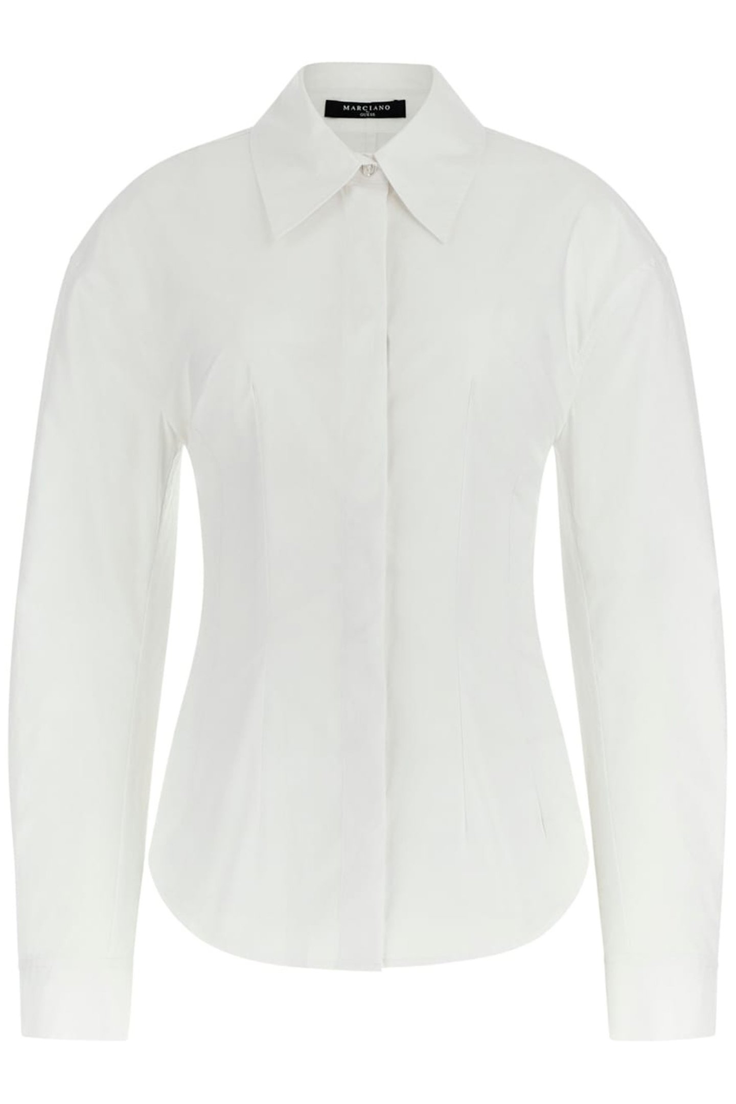 GARBO POPLIN SHIRT TRUE WHITE A000 4