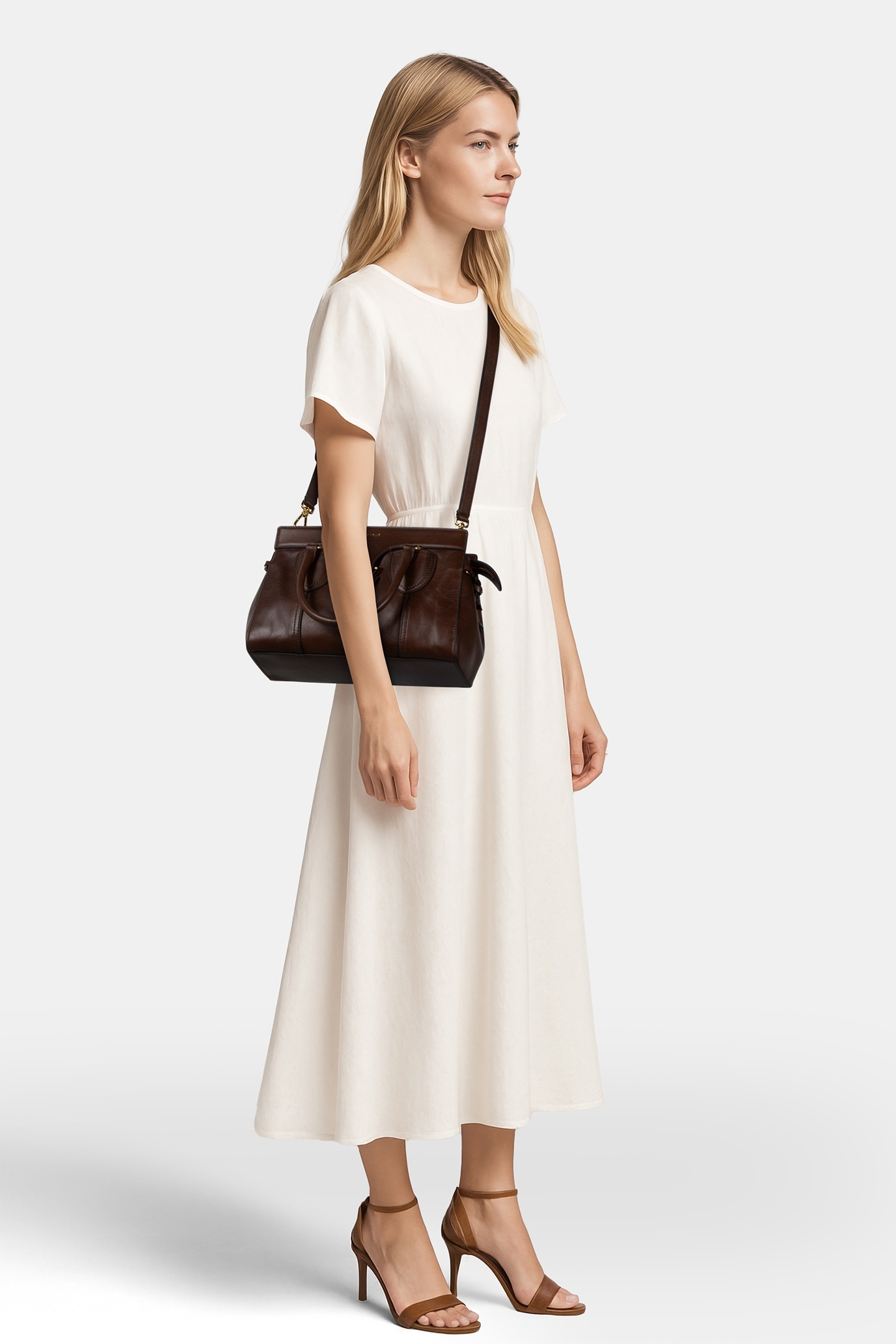 HANDBAG IN VINTAGE LEATHER 2