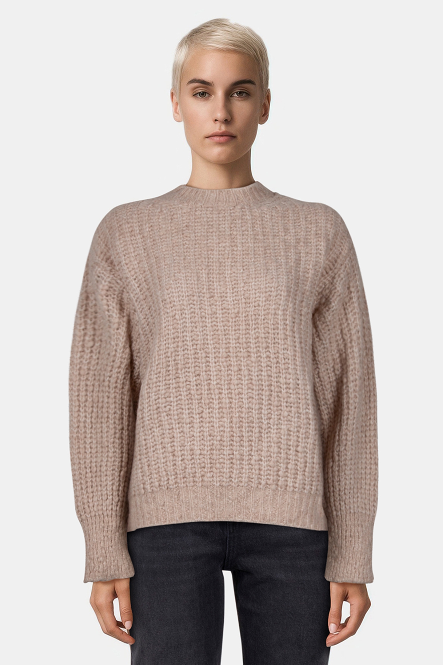 ZITA PULLOVER SOFT PINK 1