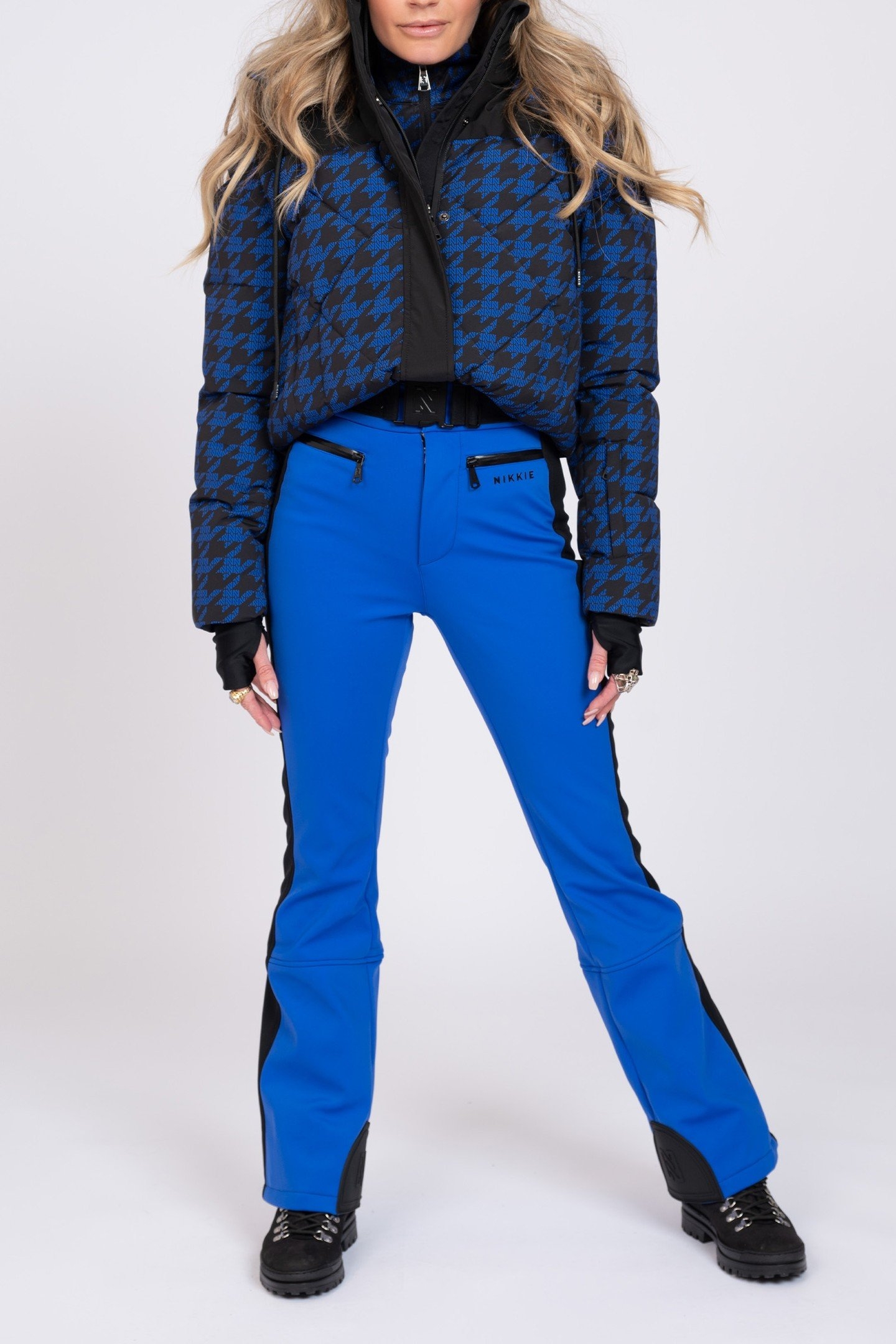 GRACE CONTRAST SKI PANTS DAZZLING BLUE 2