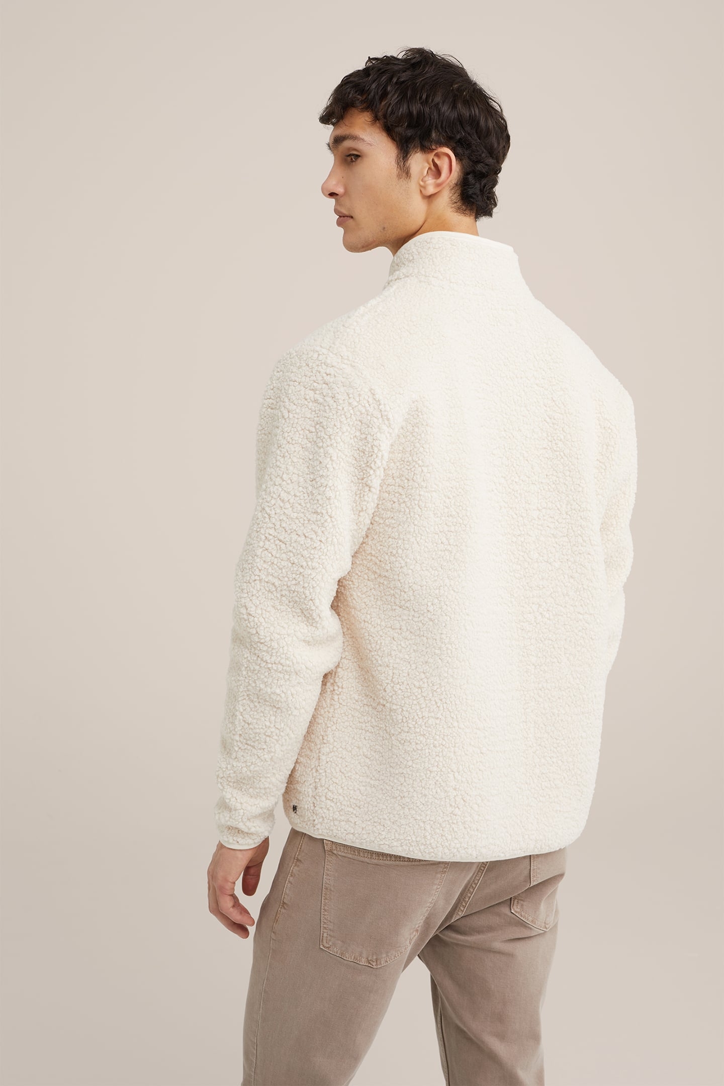 CARDIGAN WITH ZIPPER OFF-WHITE 2