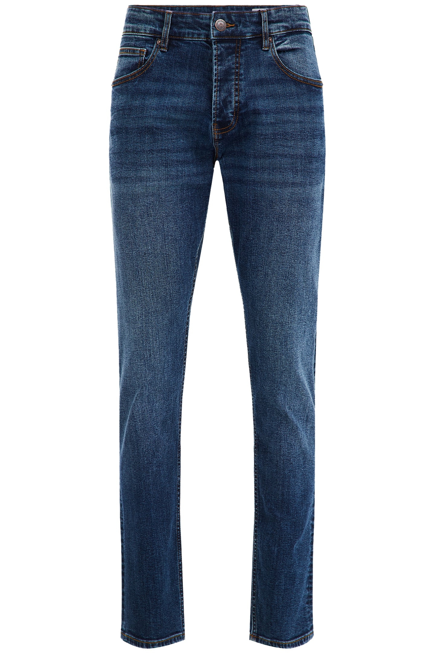 5-POCKET MID WAIST BLUE 4