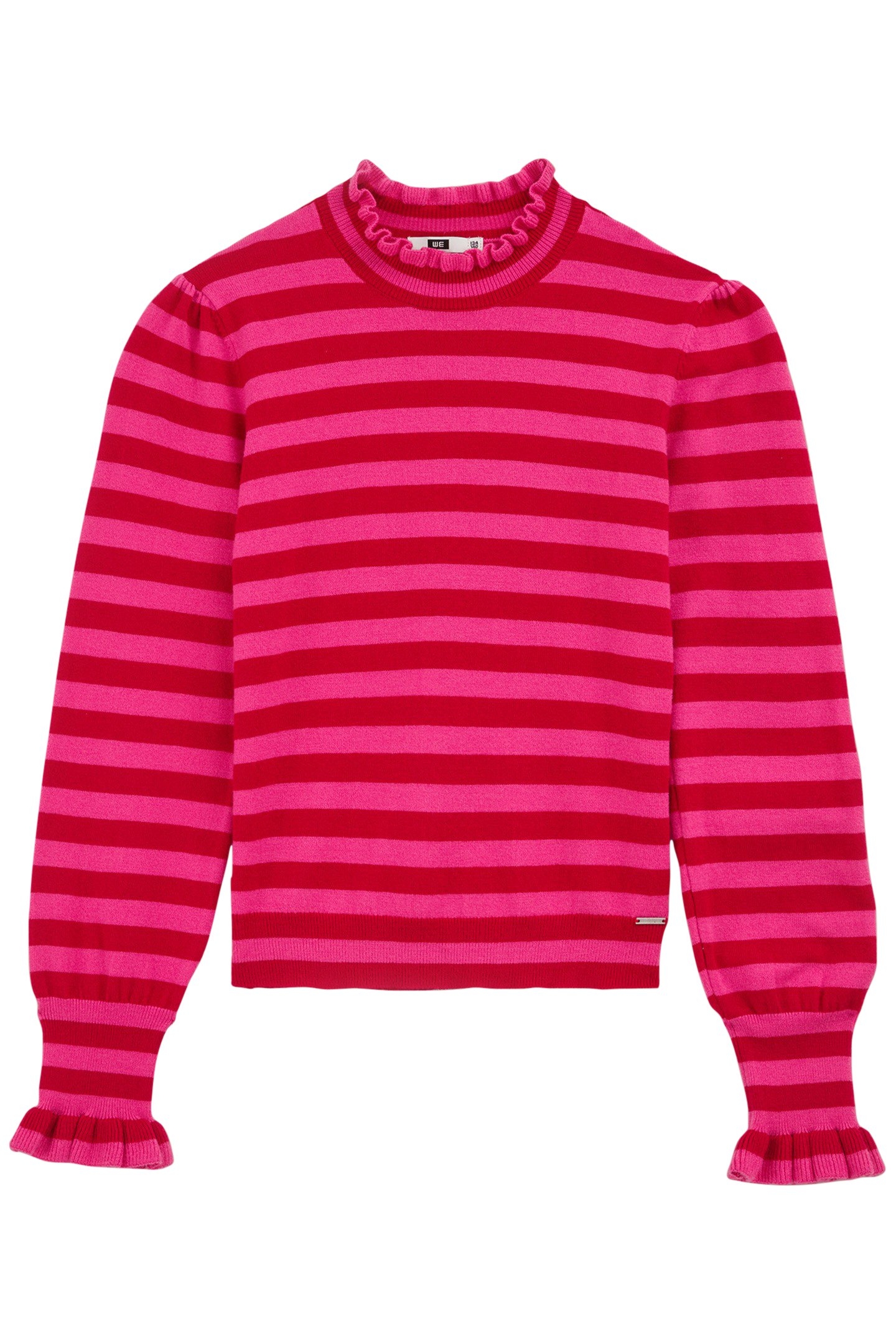 GEBREIDE TRUI BRIGHT PINK 3