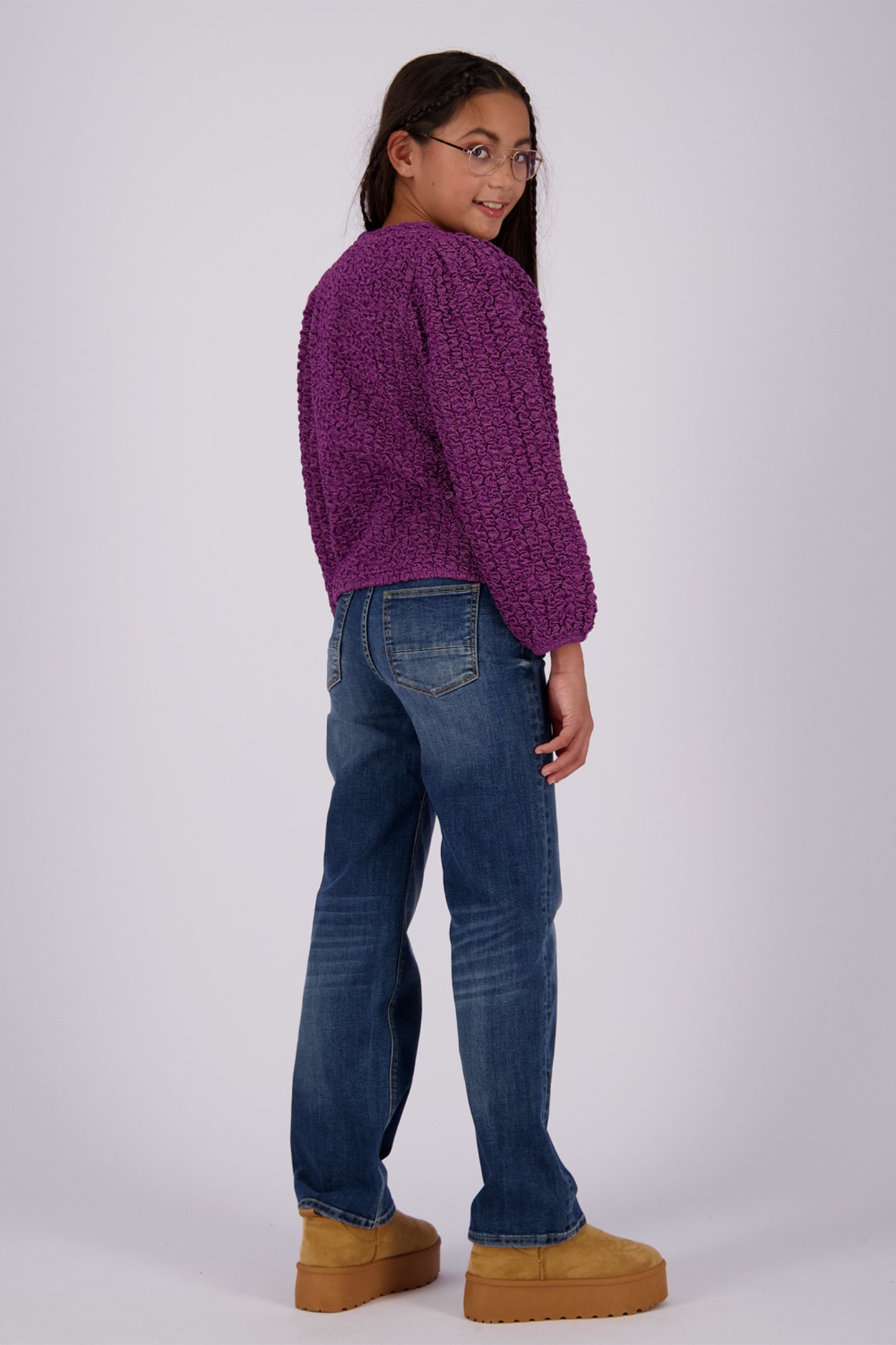 GIRLS JUMINA T-SHIRT ULTRA PURPLE 2