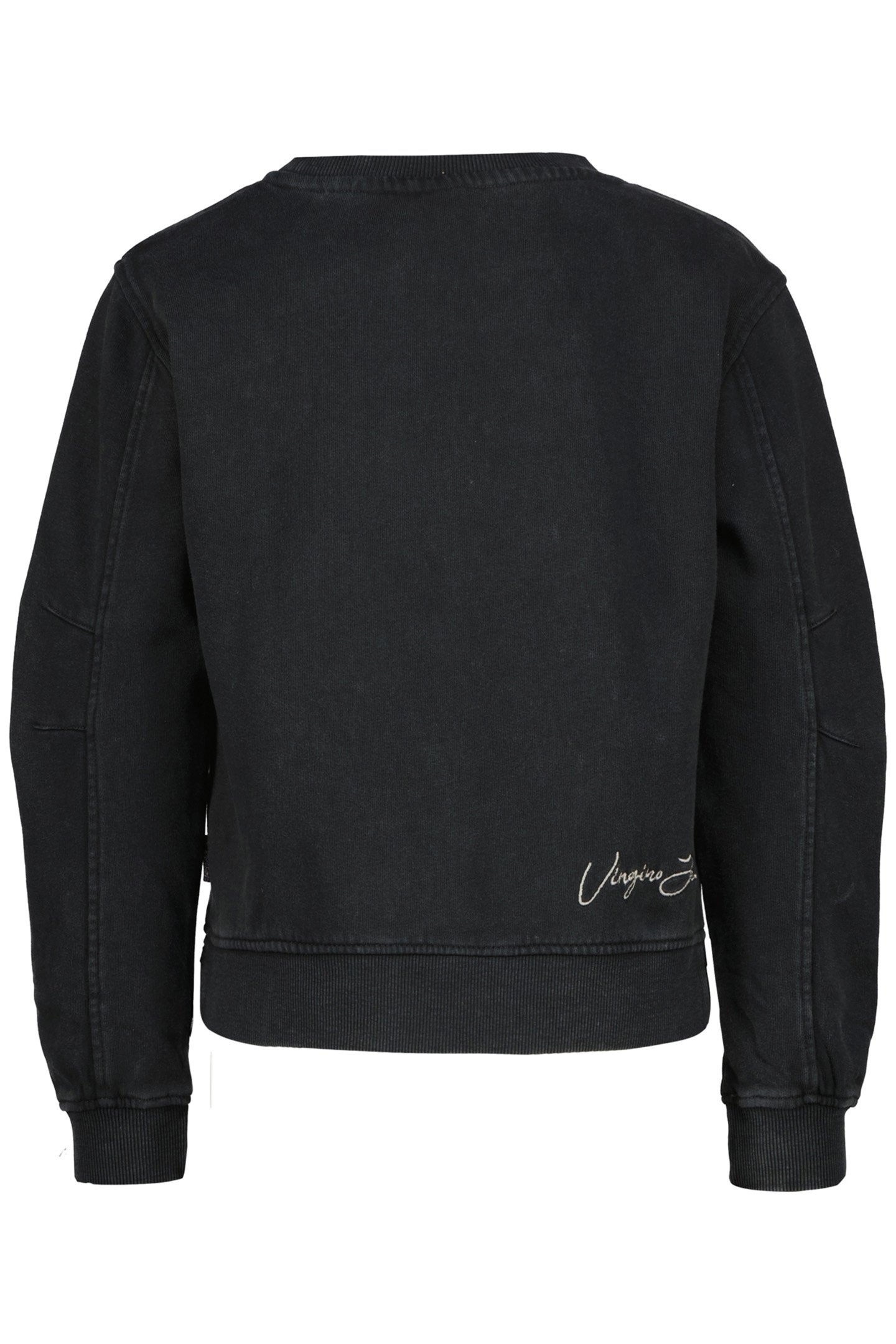 GIRLS NALITA SWEATER WASHED BLACK 4