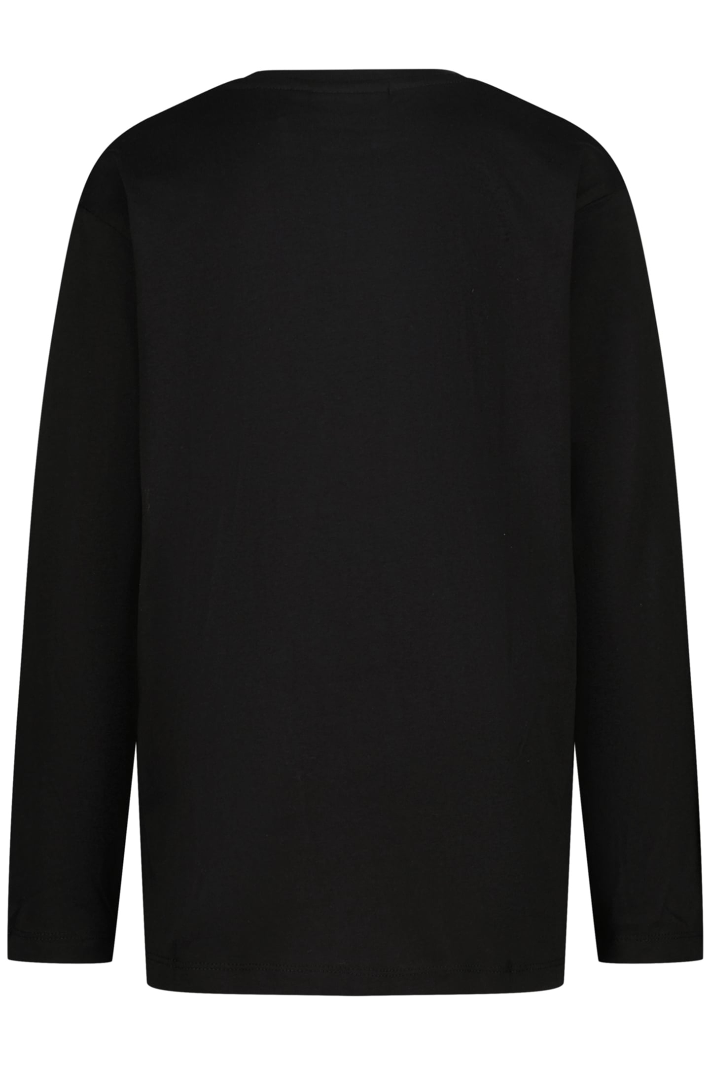 BOYS BASIC LOGO TEE T-SHIRT DEEP BLACK 2