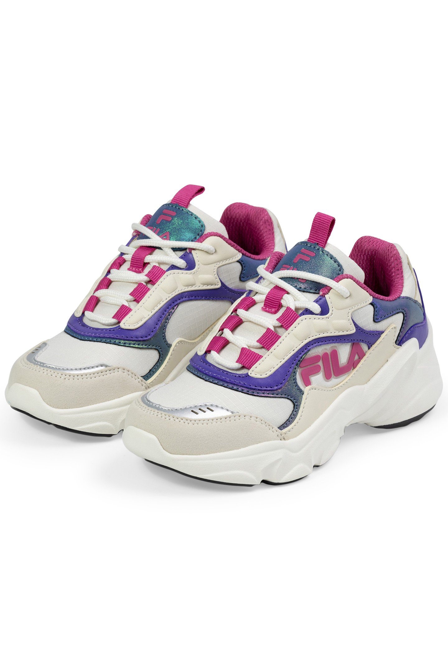 GIRLS COLLENE LOGO TURTLEDOVE-FUCHSIA ROSE 2