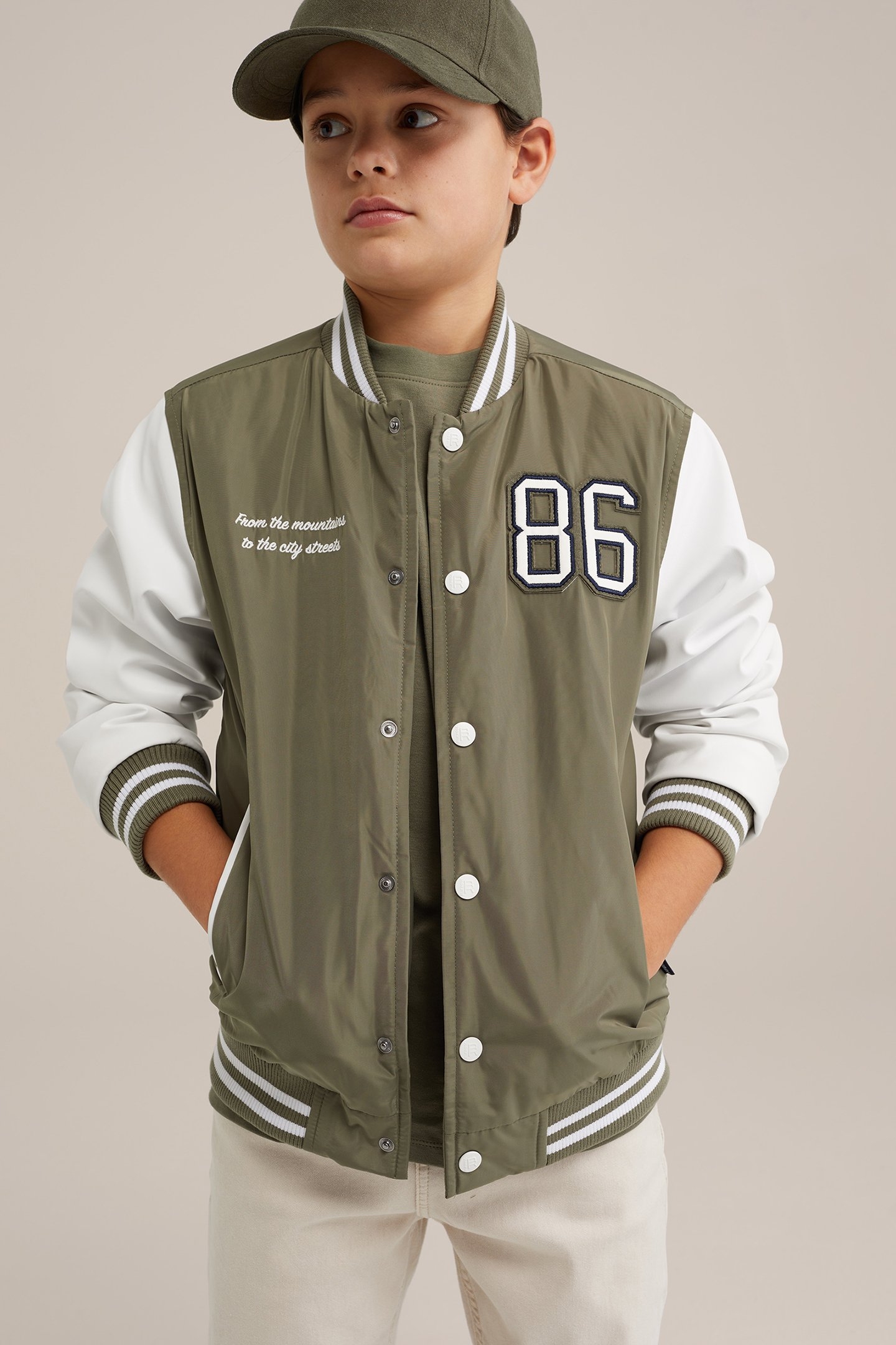 JACKET NORMAL LENGTH ARMY GREEN 6