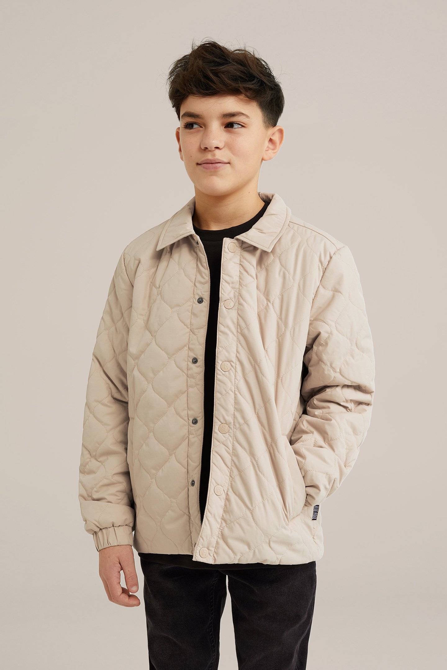 JACKET NORMAL LENGTH BEIGE 1