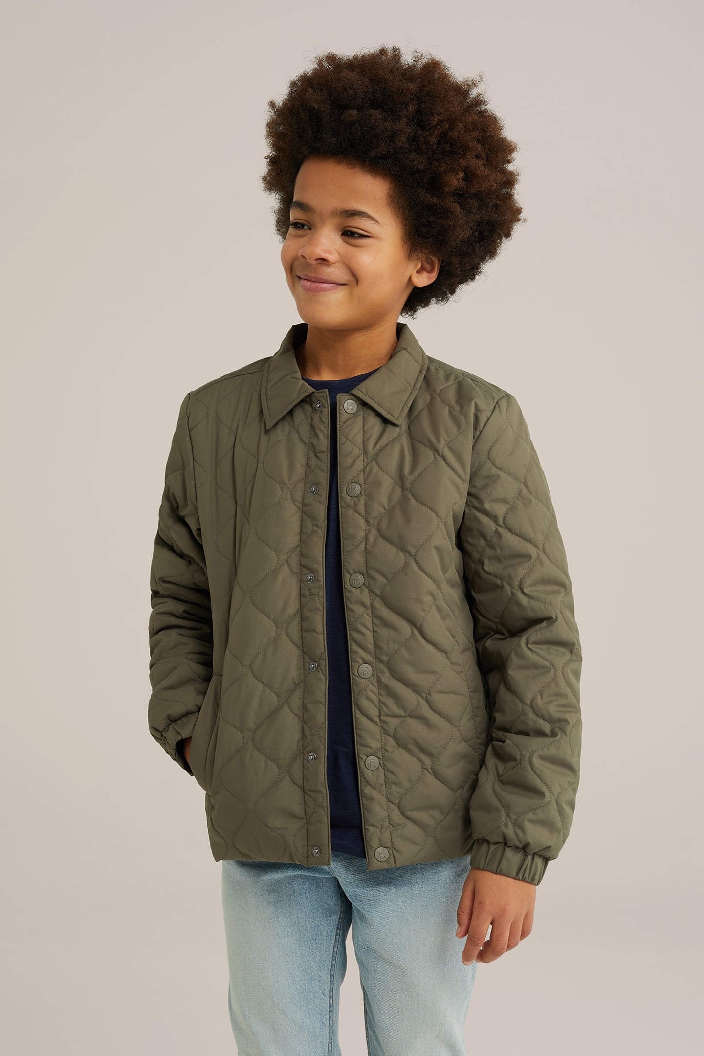 JACKET NORMAL LENGTH ARMY GREEN 1