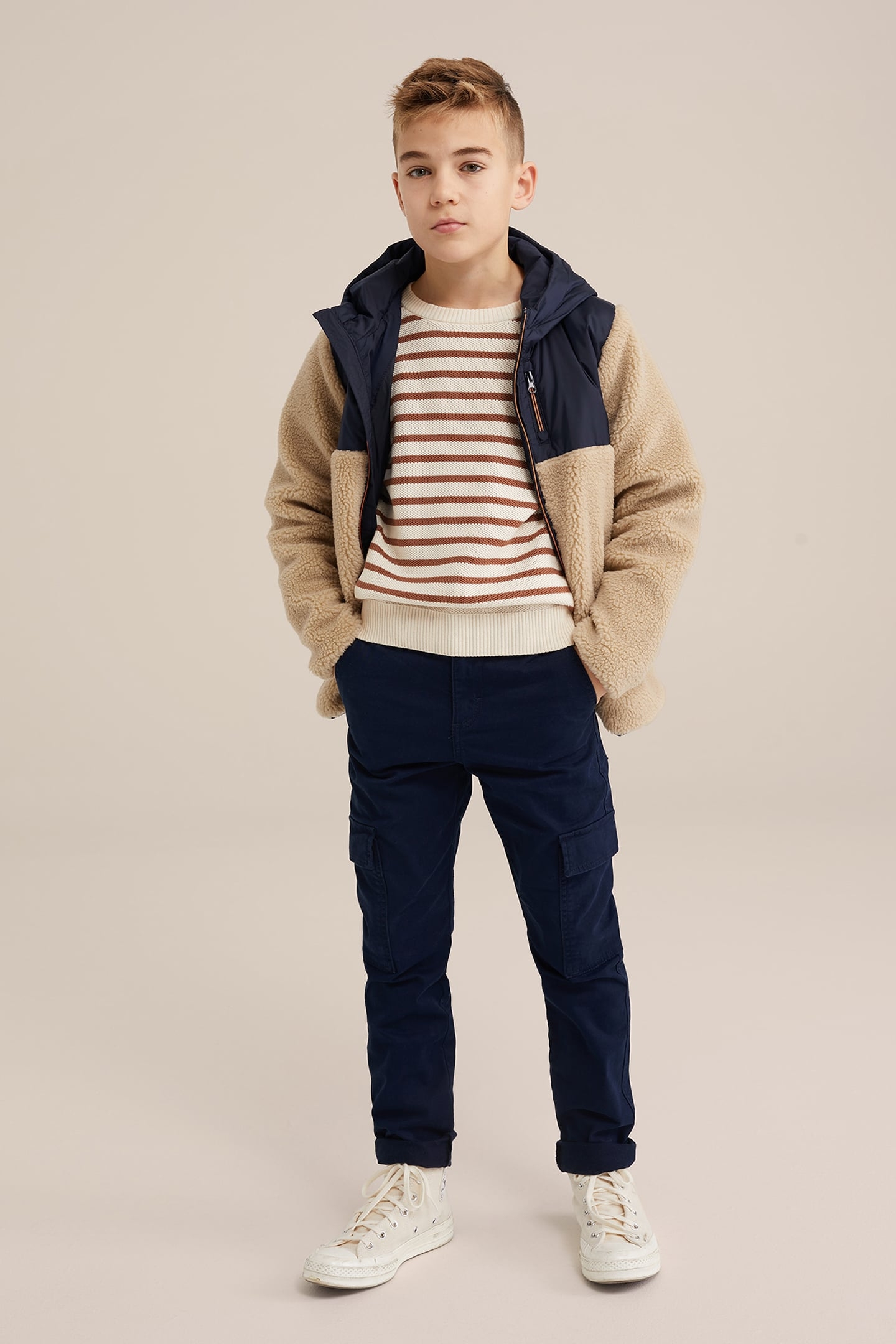 JACKET NORMAL LENGTH DARK BLUE 1