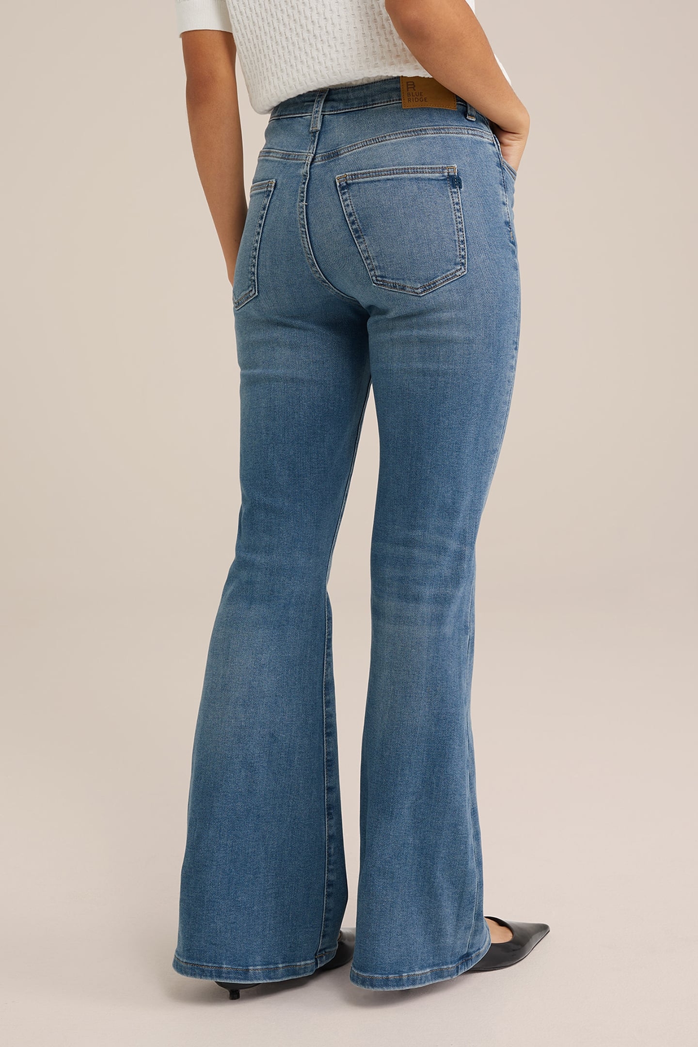 5-POCKET HIGH WAIST BLUE 2