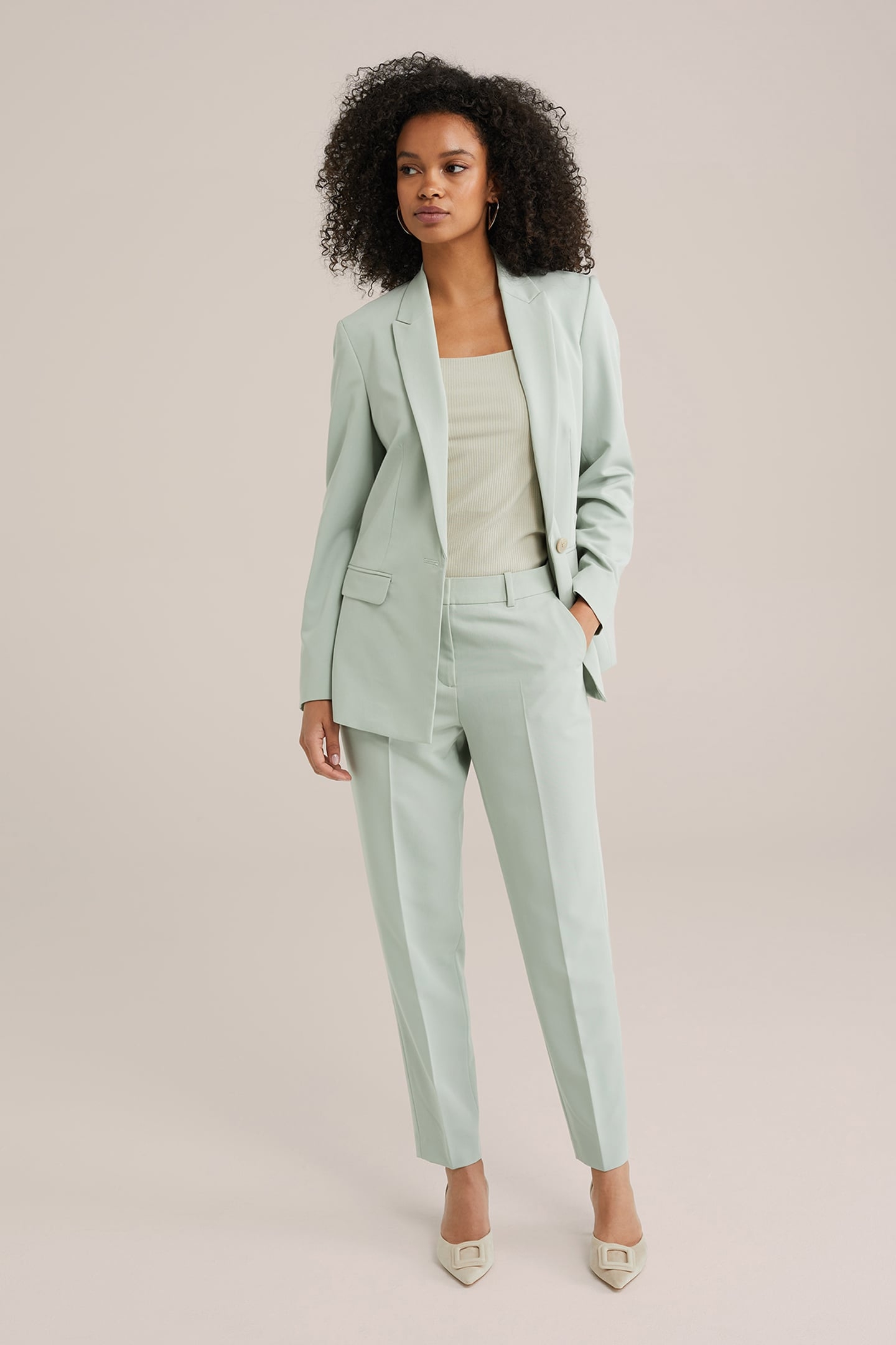 TROUSER MINT GREEN 3