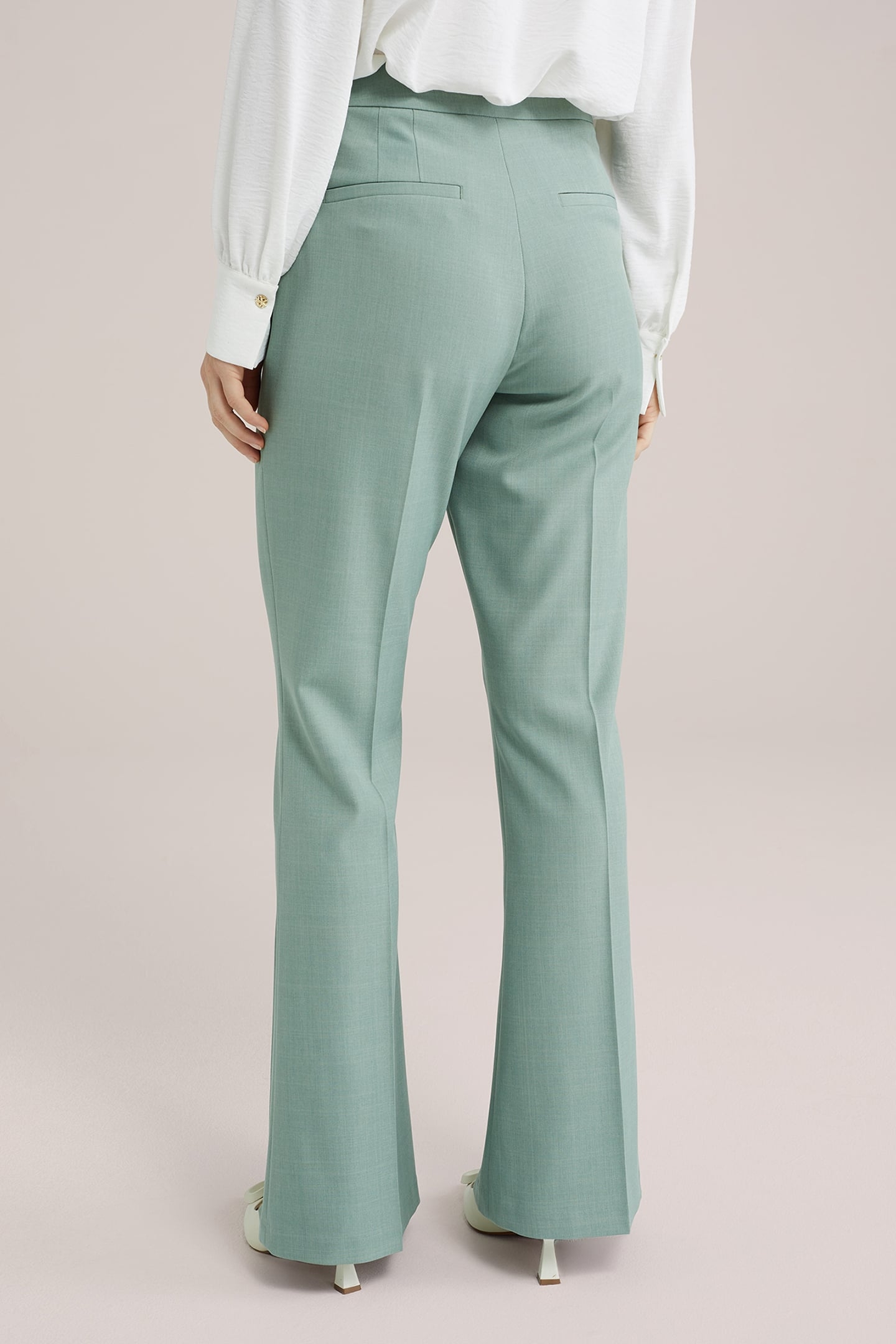 TROUSER PASTEL GREEN 2