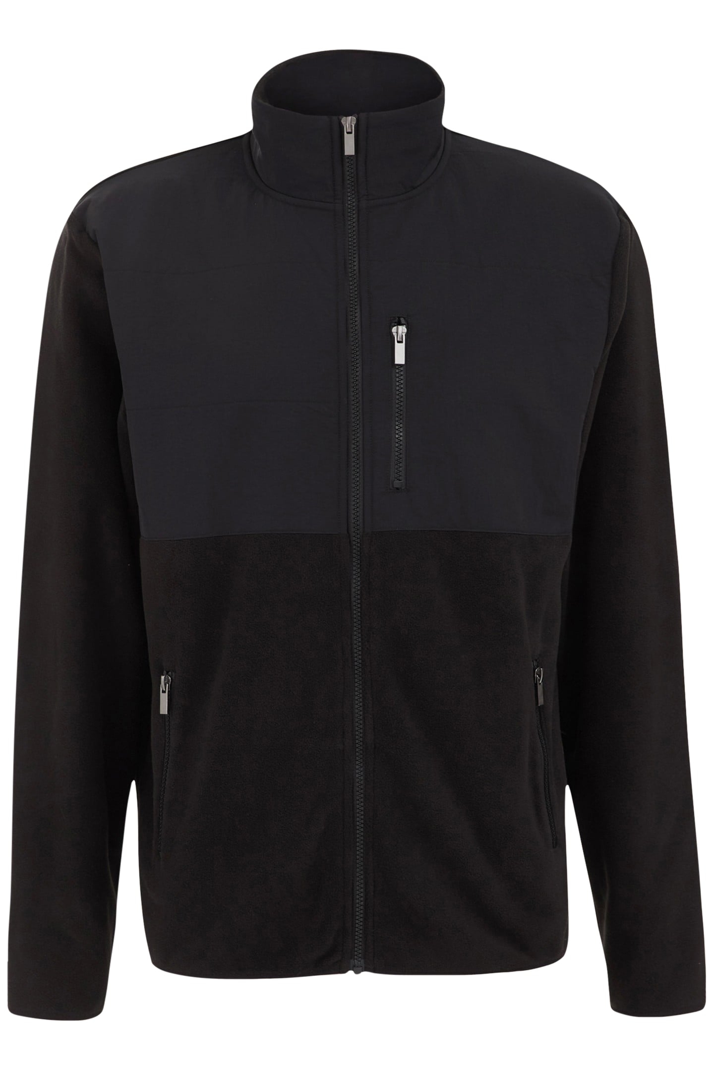 CARDIGAN WITH ZIPPER BLACK 4