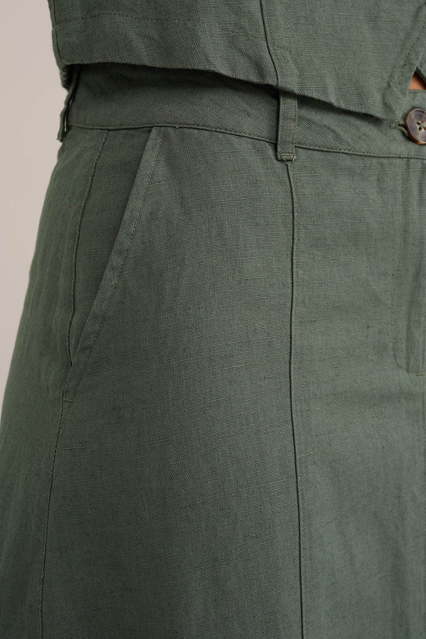SKIRT MEDIUM LENGTH DARK GREEN 5