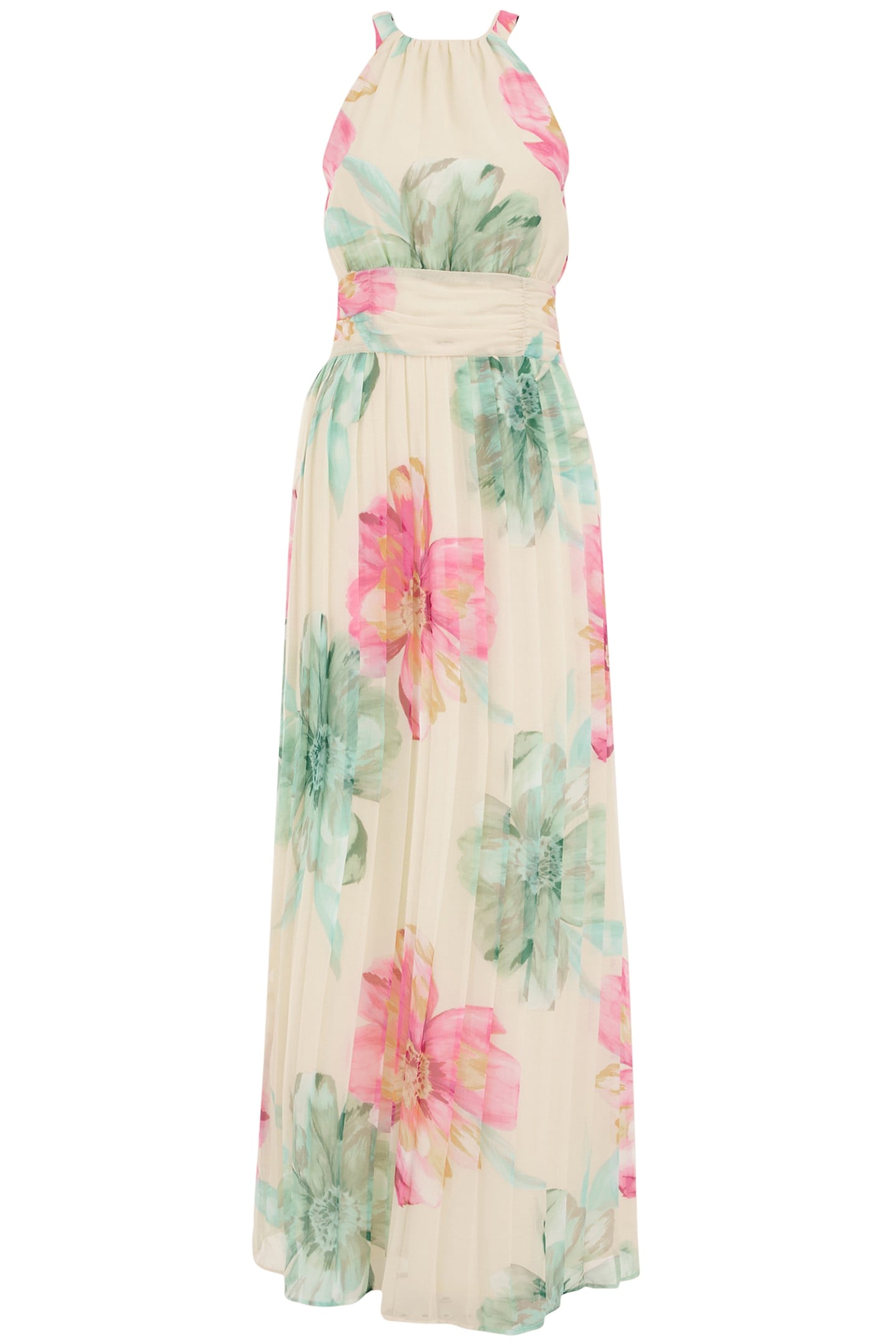 DRESS MAXI LENGTH LIGHT YELLOW 3