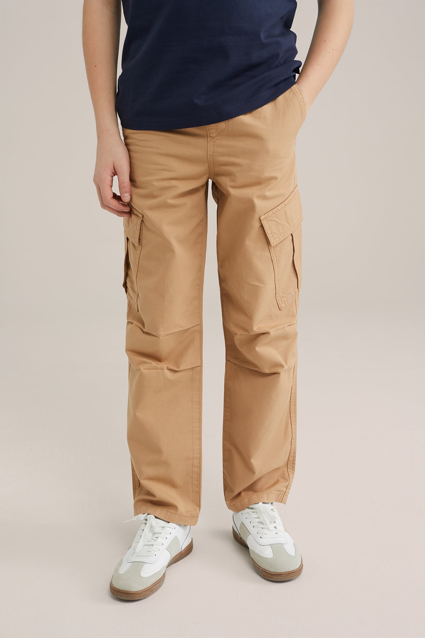CARGO PANTS CINNAMON BROWN 1