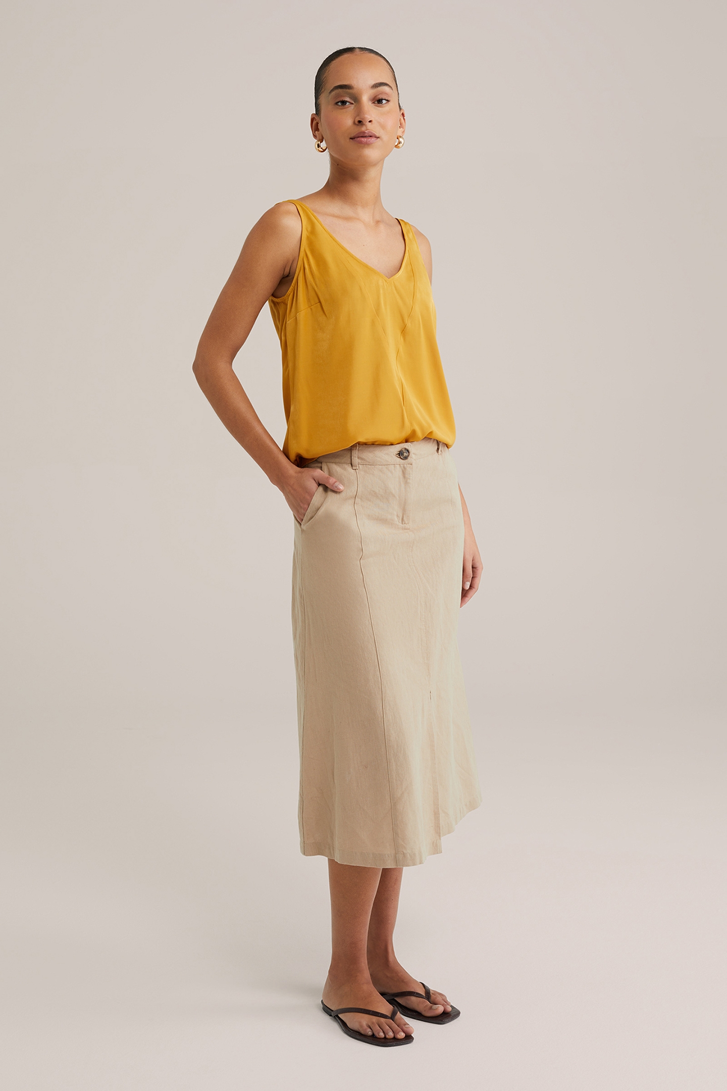 BLOUSE MUSTARD YELLOW 3