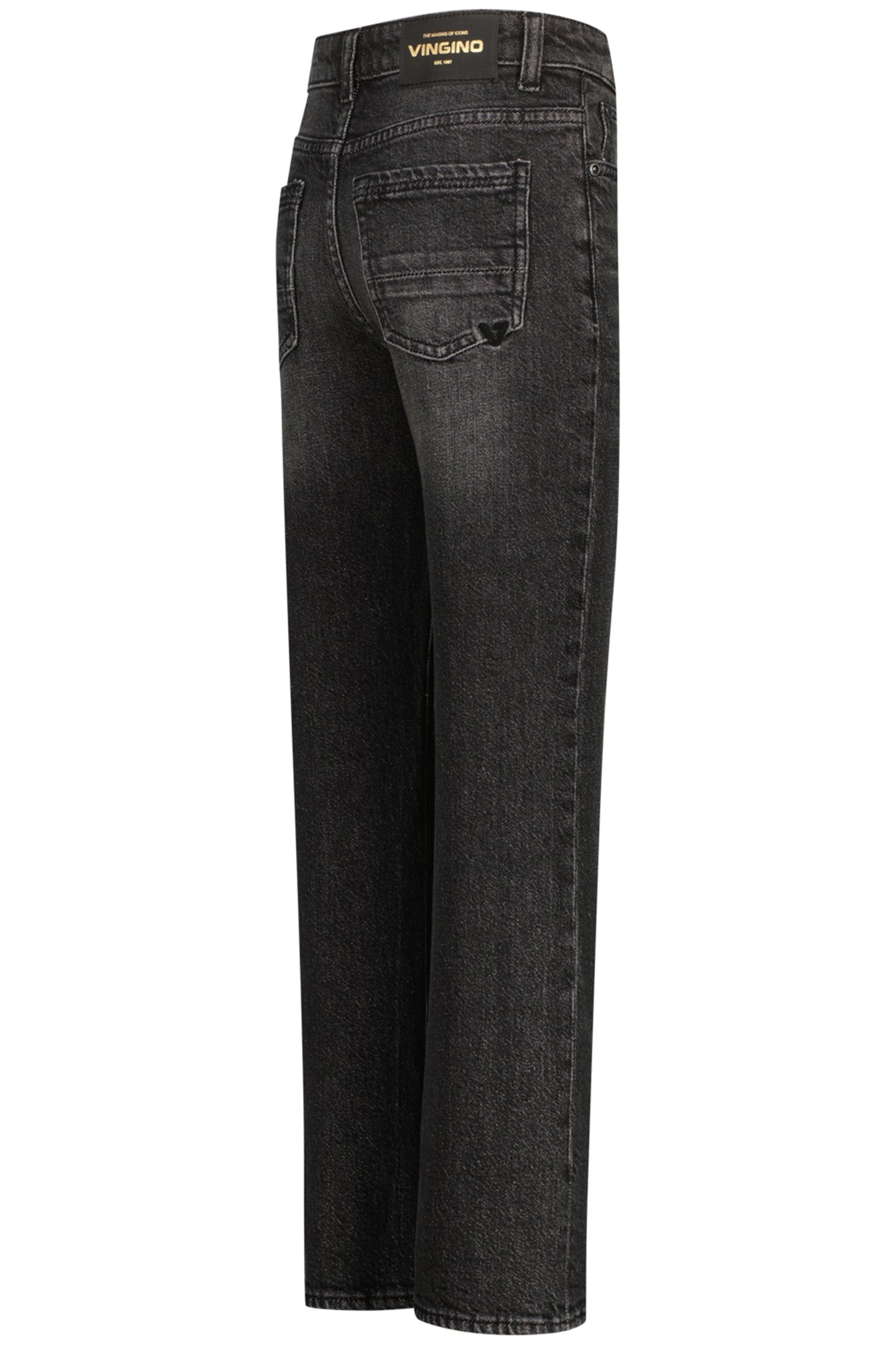 GIRLS CLARA JEANS WASHED BLACK 3