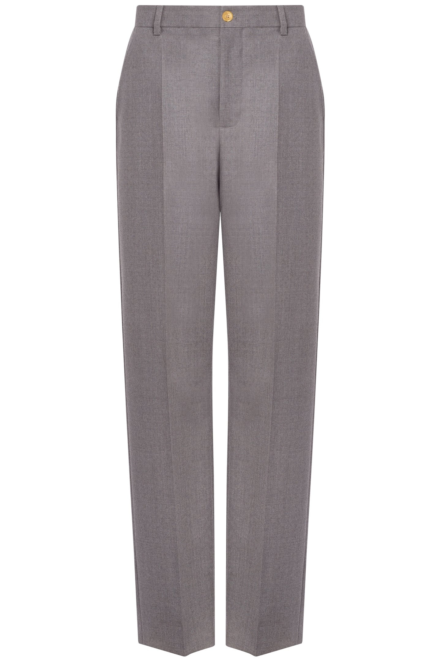 GOLD BUTTON TROUSERS GREY 3