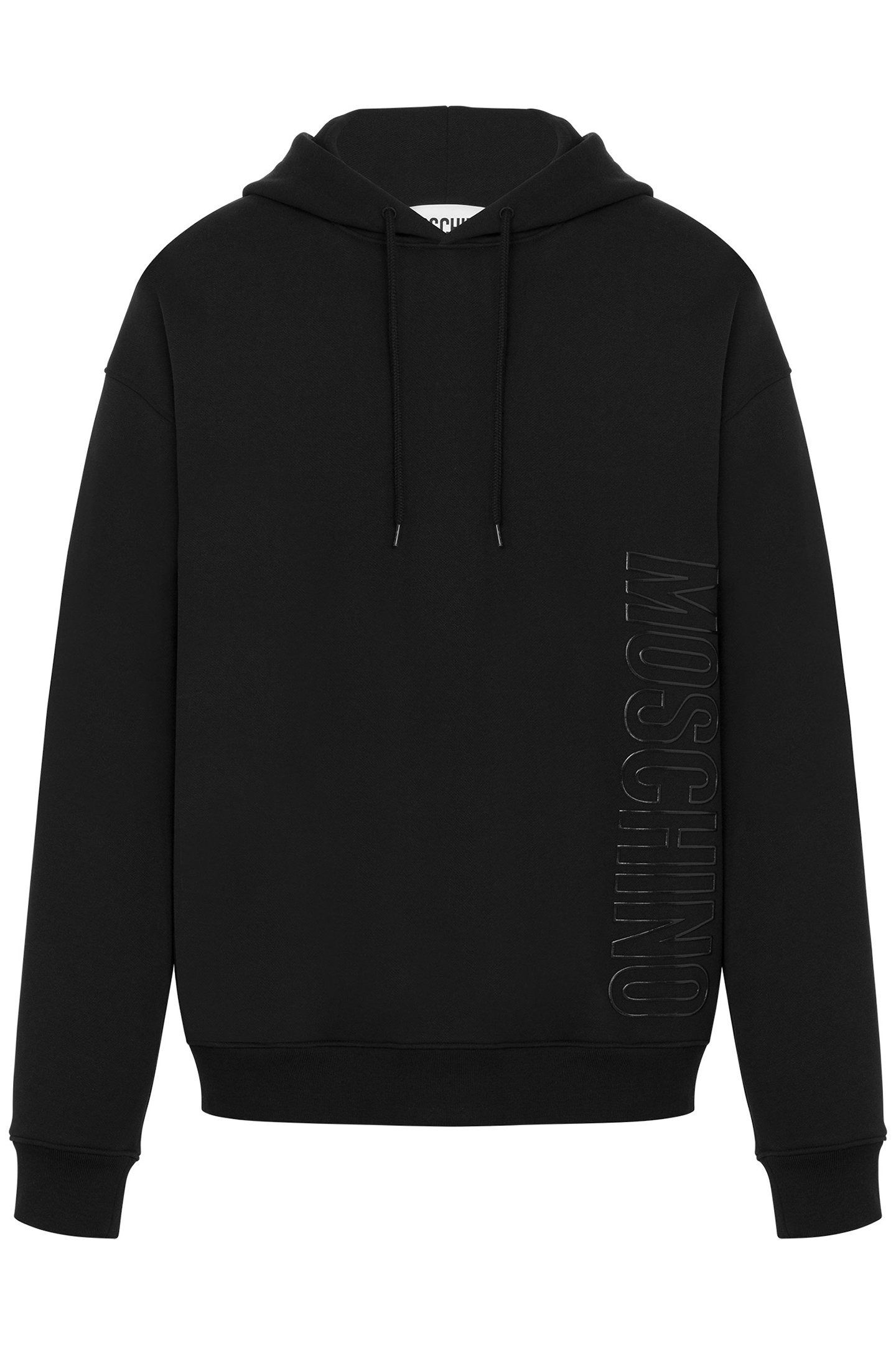 COTTON HOODIE SWEATSHIRT BLACK 3