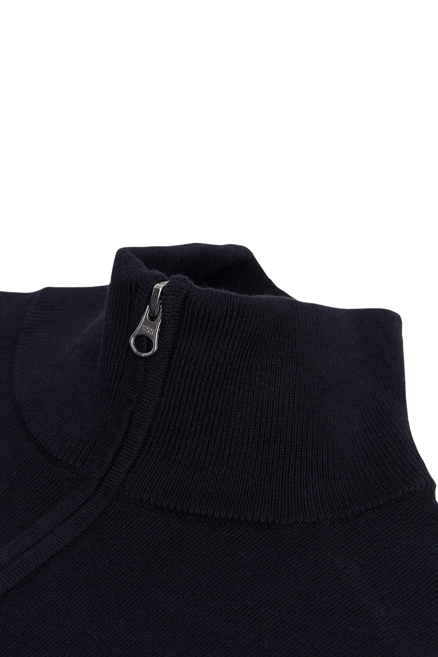 MAGNUS HEAVYWEIGHT COTTON-SILK NAVY 3