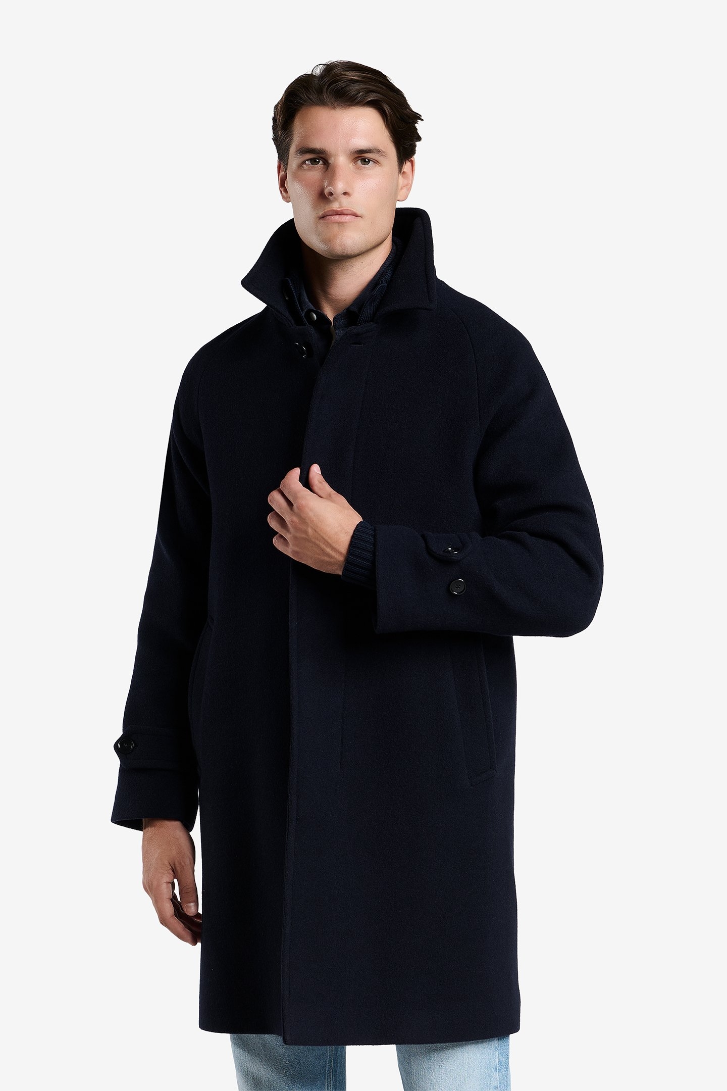 BRIMLEY WOOL-NYLON NAVY 1