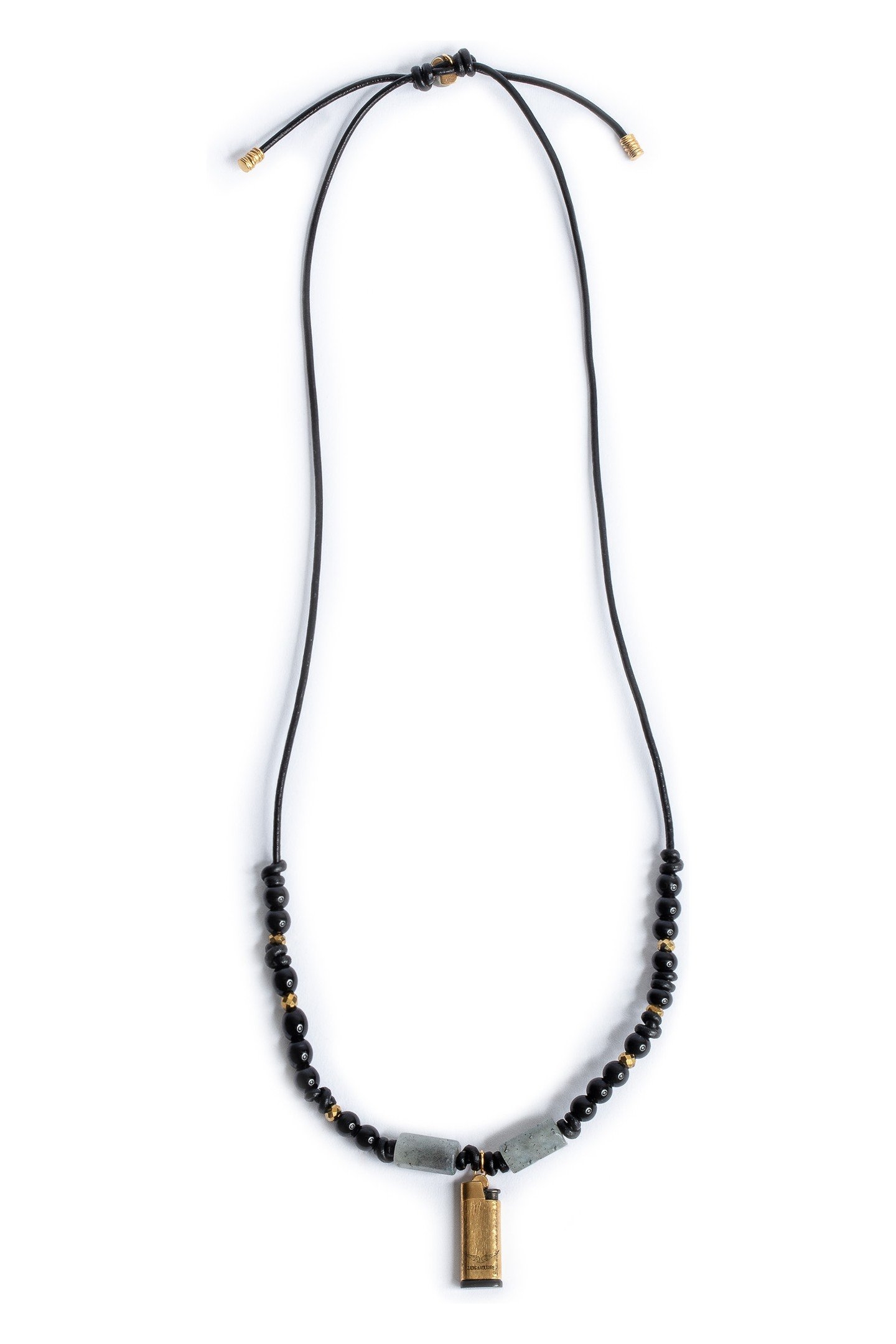 MIX N MATCH LIGHTER NECKLACE OLD GOLD 1