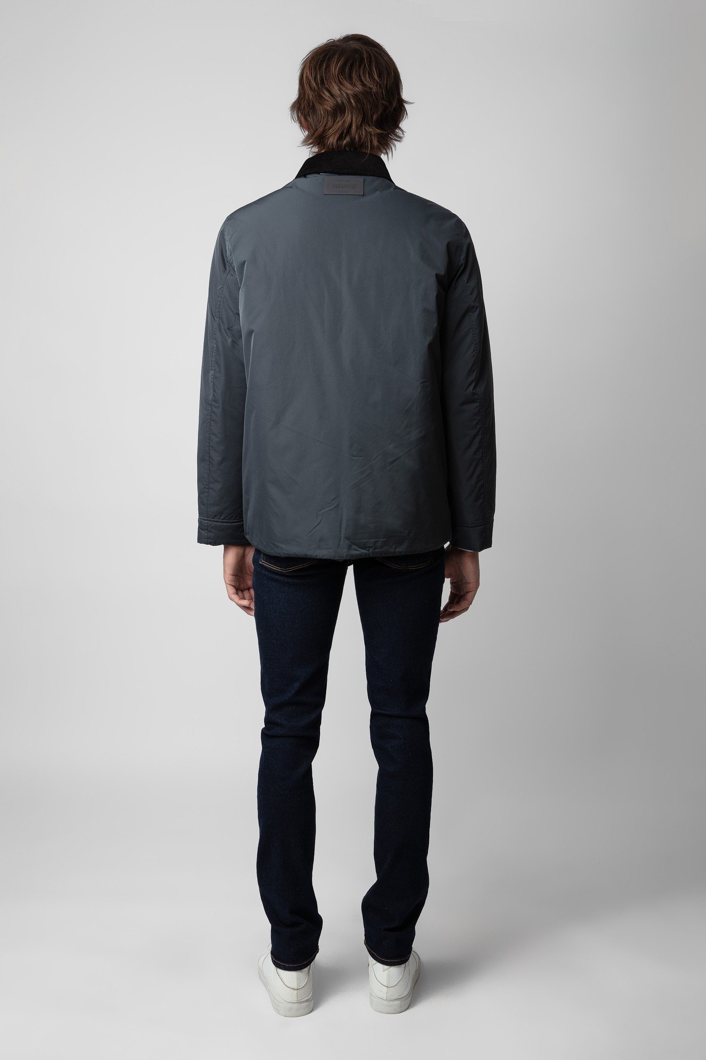 BERTIE NYLON TWILL PADDED JACKET ANTHRACITE 3