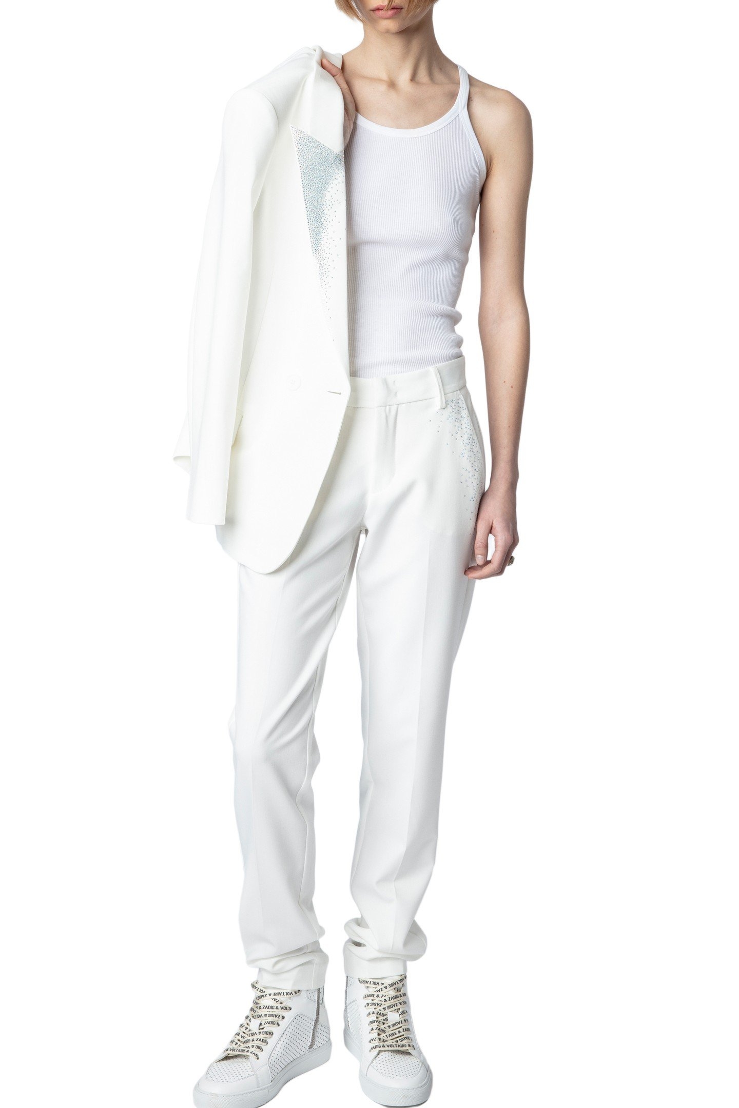 PRUNE STRASS RAIN PANTS JUDO 5